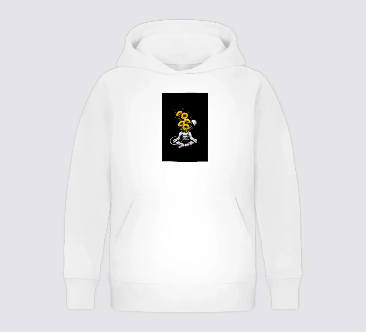 Meditation Astronaut Spring felpa bambino con cappuccio da Tobe Fonseca