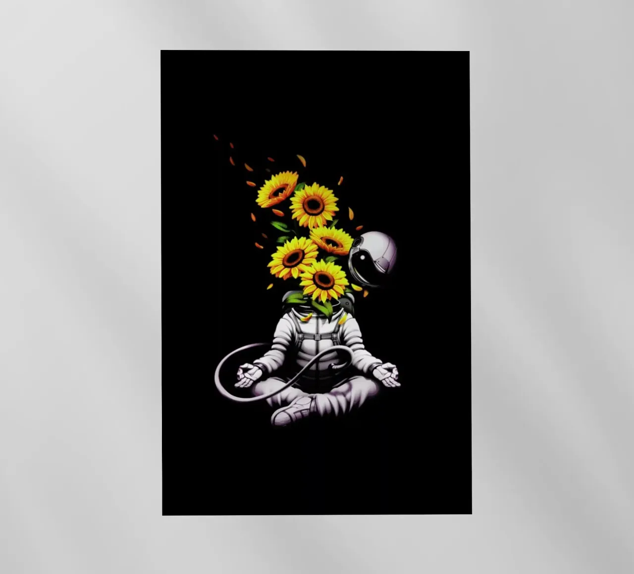 Meditation Astronaut Spring pellicola backlit da Tobe Fonseca