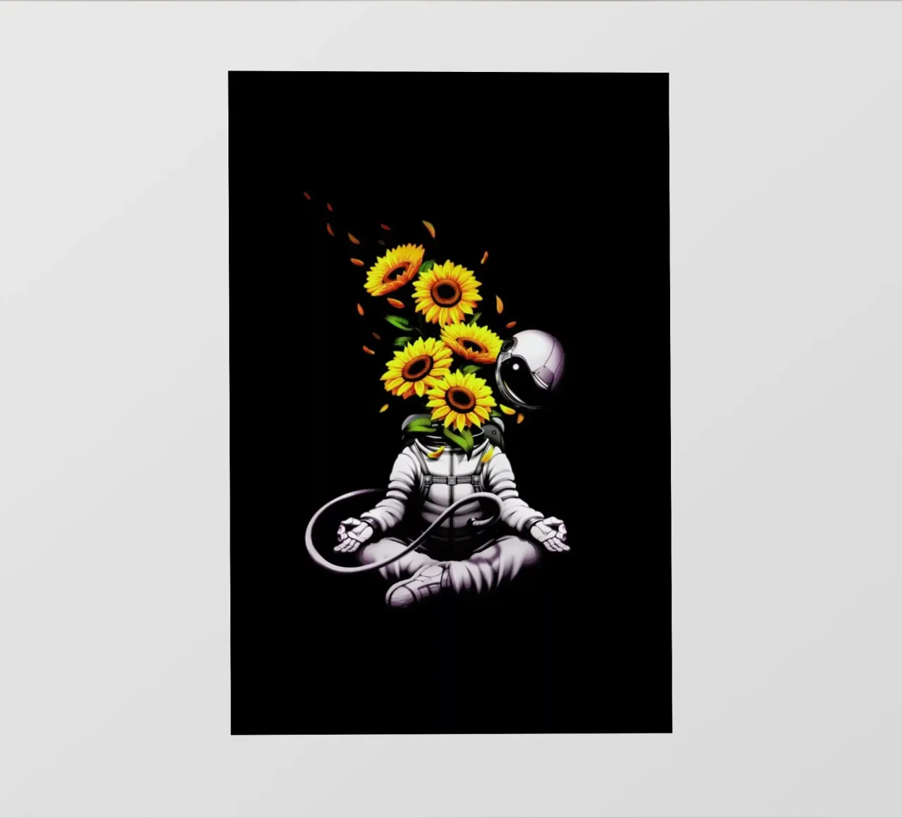 Meditation Astronaut Spring telo in pvc da Tobe Fonseca