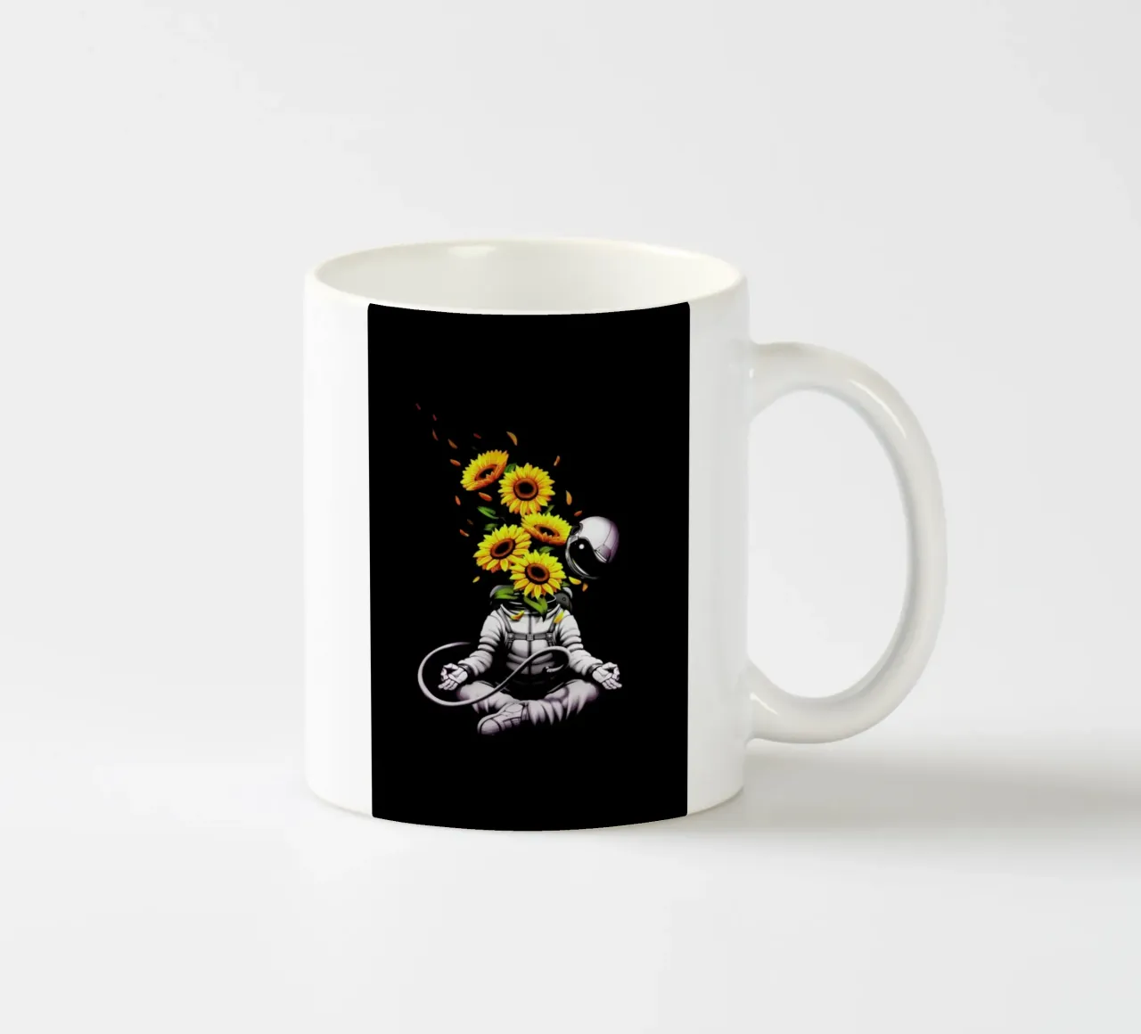 Meditation Astronaut Spring tazza in ceramica da Tobe Fonseca