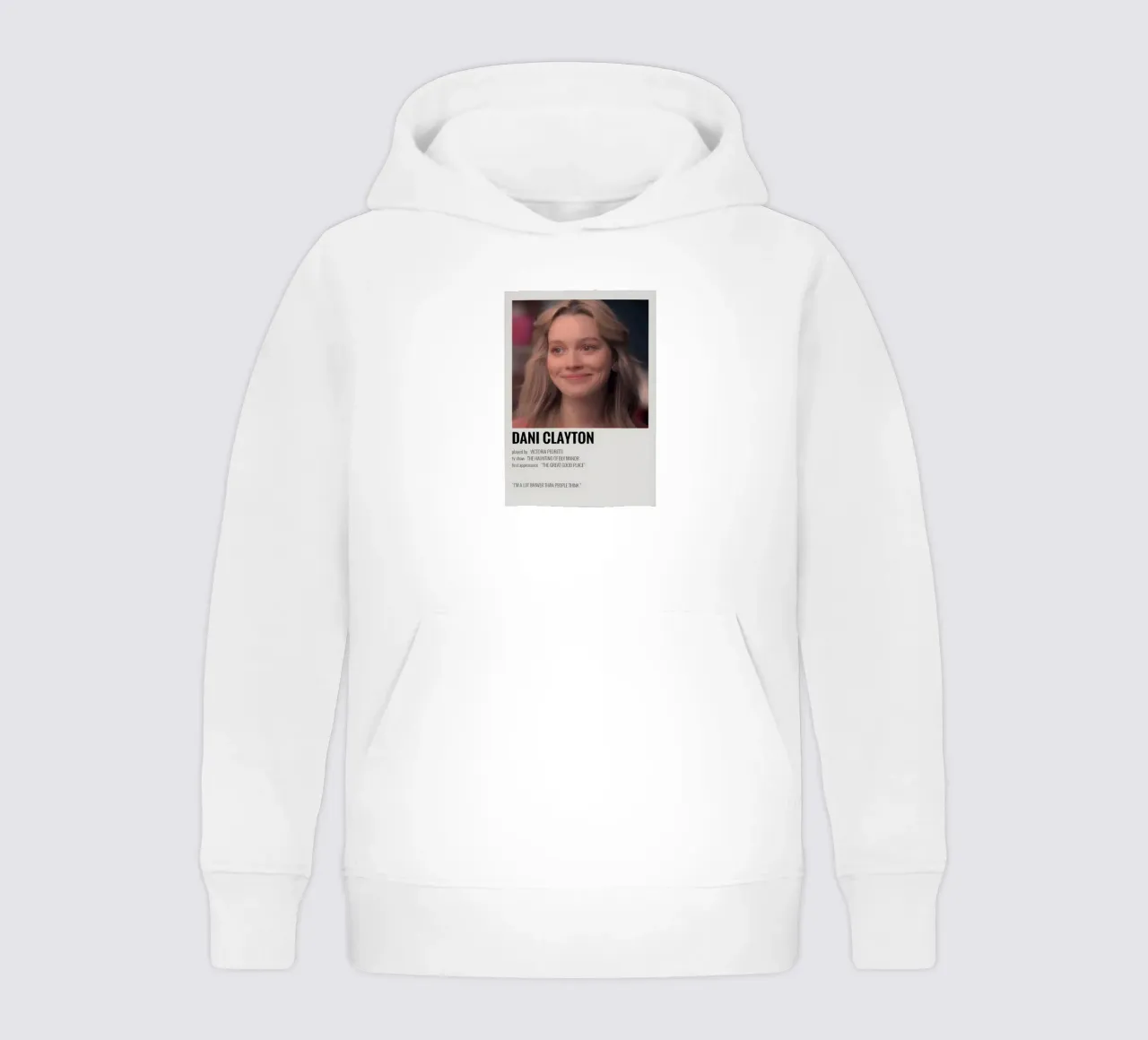 DANI CLAYTON kids hoodie by MVFminimalist