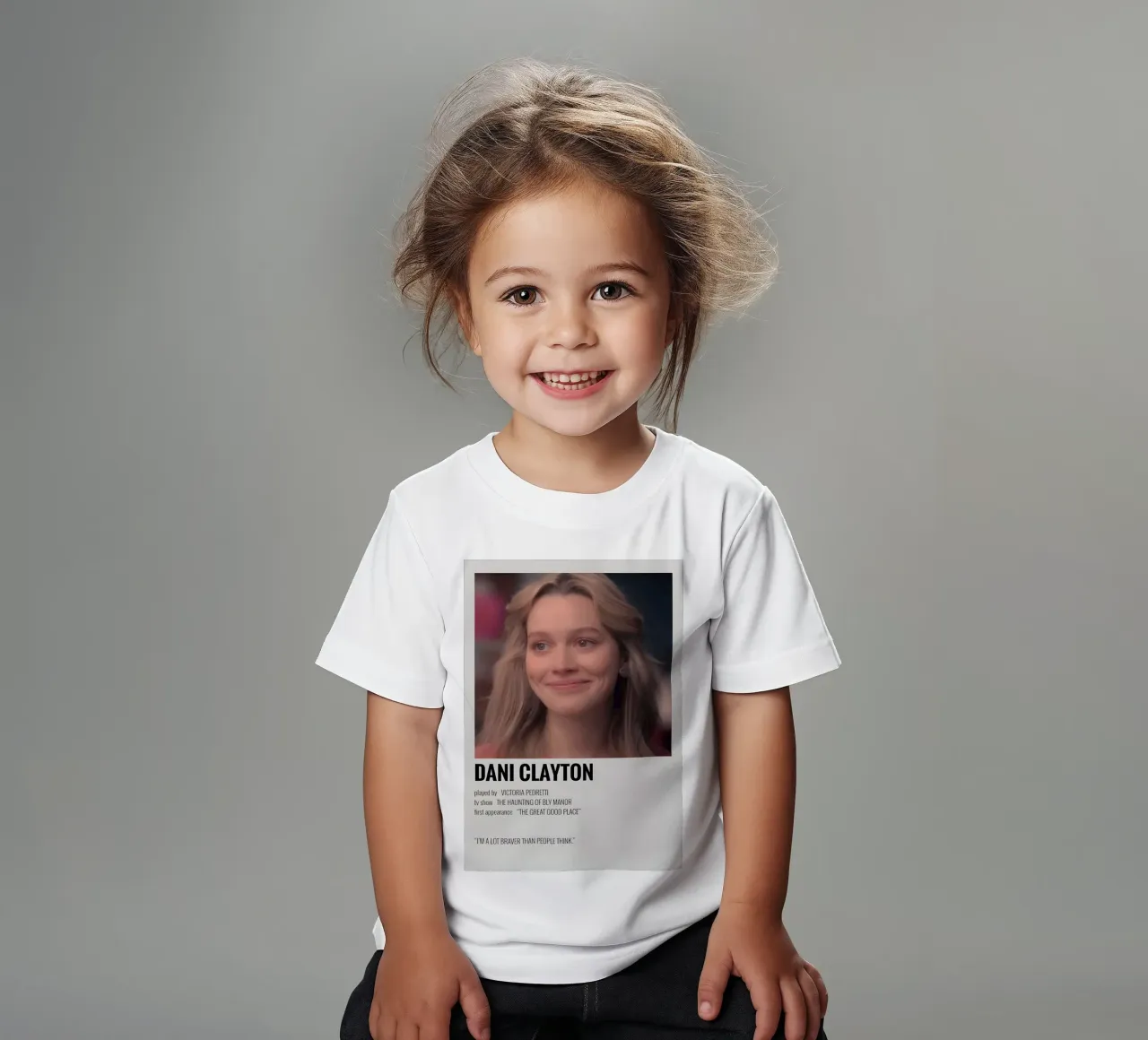DANI CLAYTON kids t-shirt by MVFminimalist