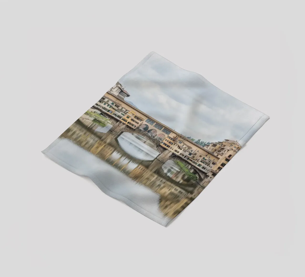 Ponte Vecchio in Florence coperta in pile da photolovers