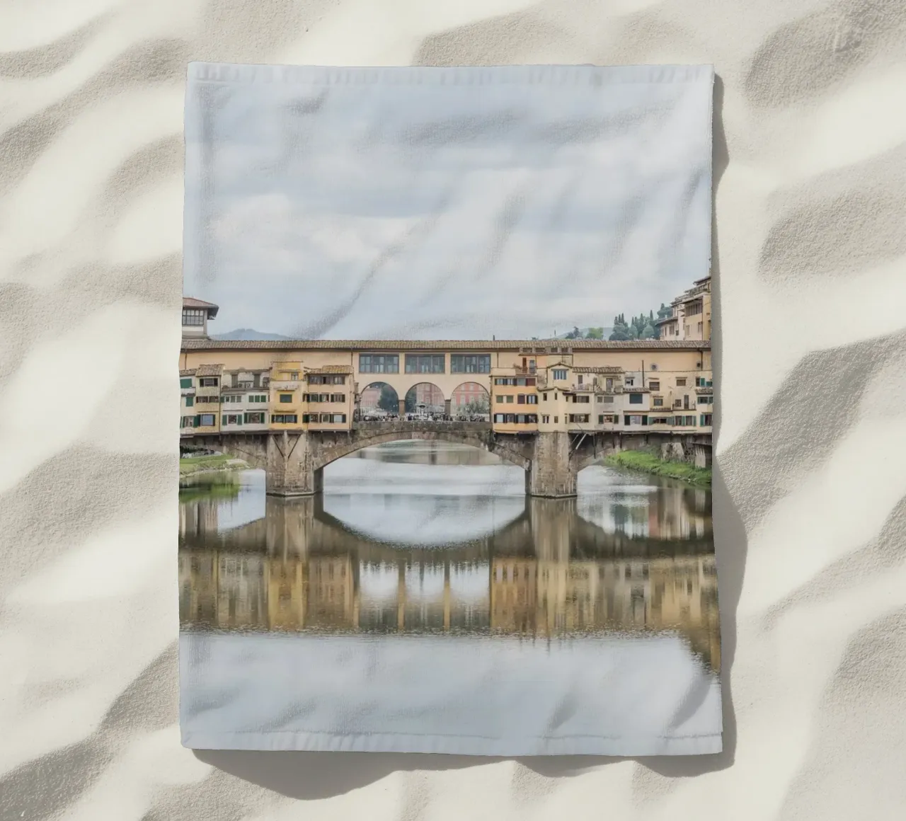 Ponte Vecchio in Florence telo mare da photolovers