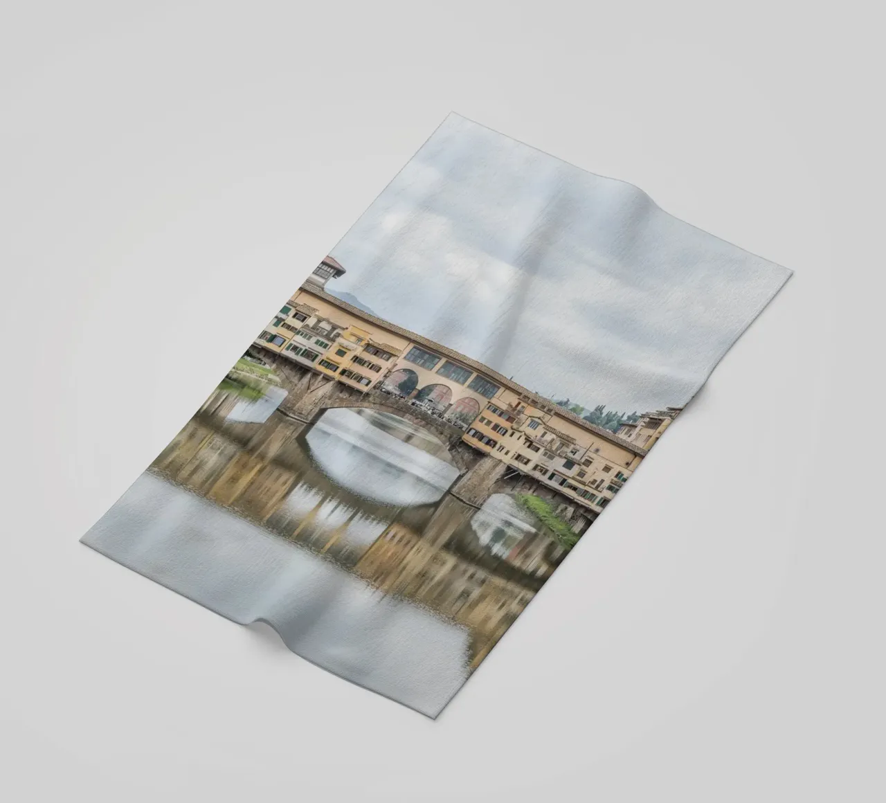 Ponte Vecchio in Florence telo mare da photolovers