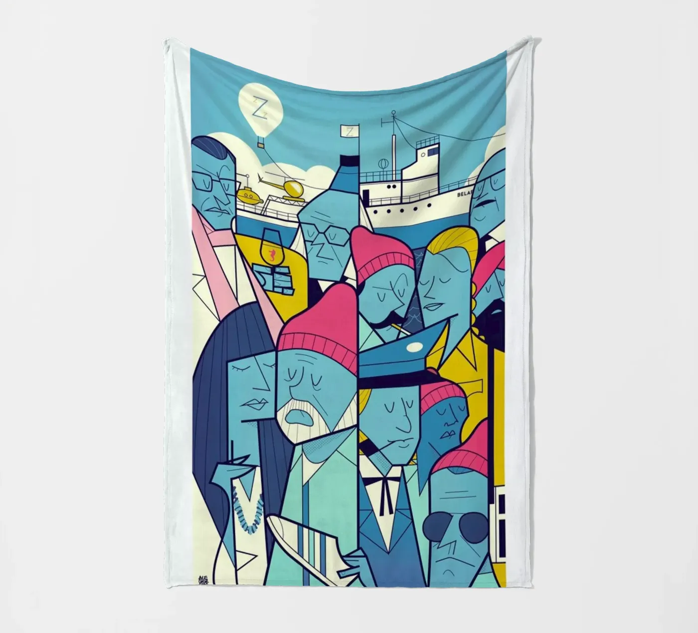 ZISSOU Fleecedecke von Ale Giorgini