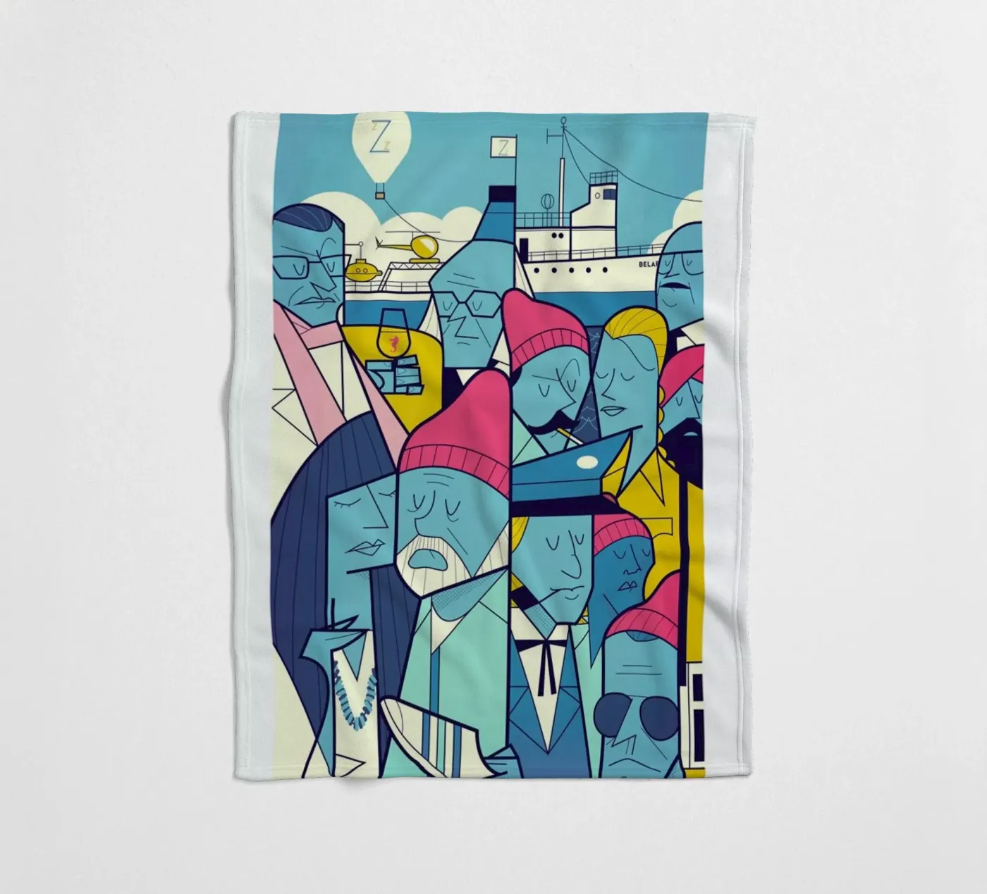ZISSOU Fleecedecke von Ale Giorgini