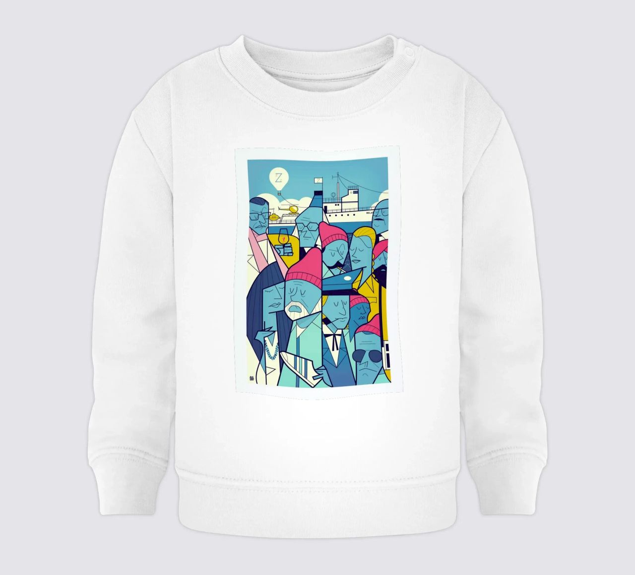 ZISSOU felpa neonato da Ale Giorgini