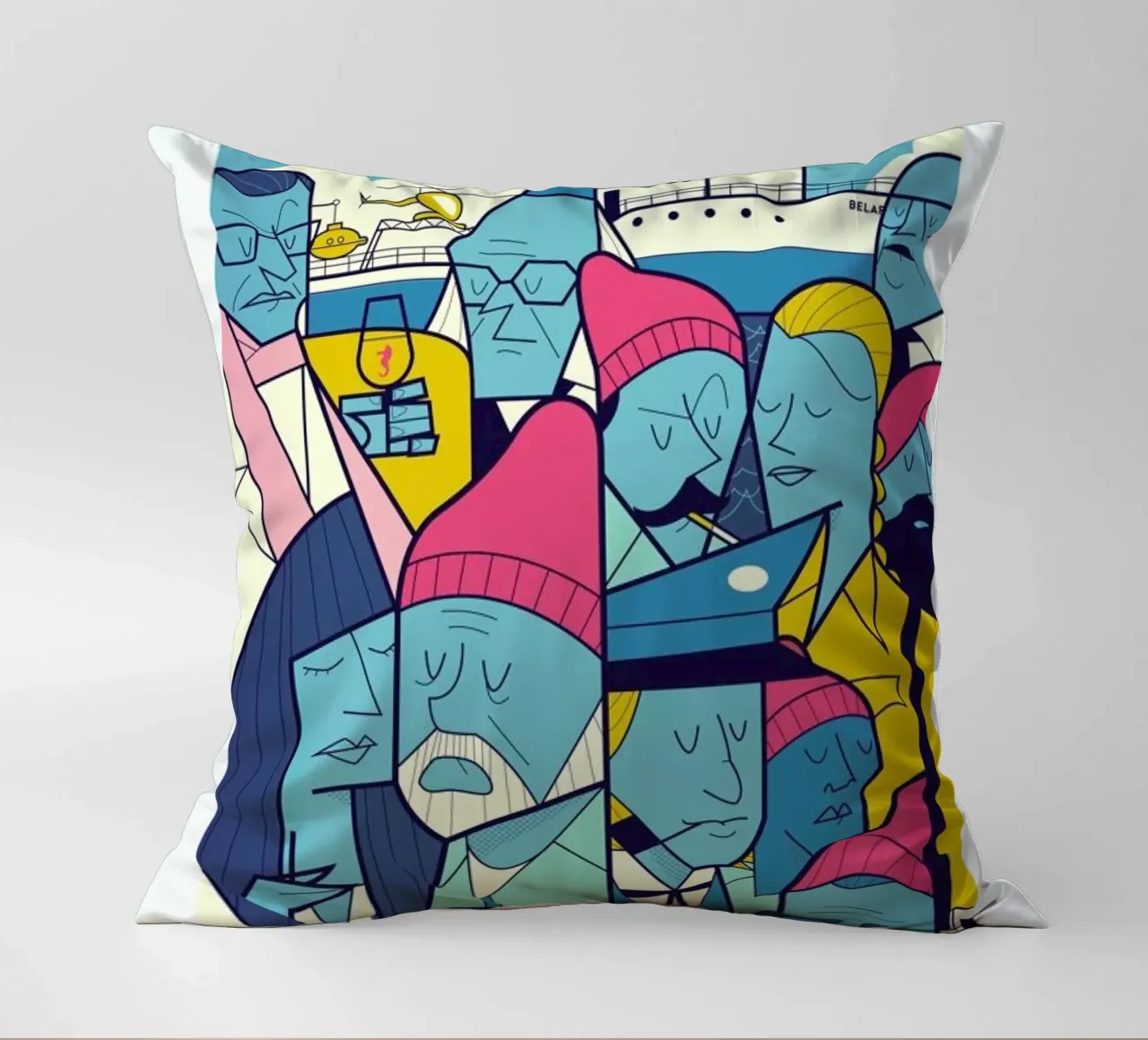 ZISSOU cuscino da Ale Giorgini