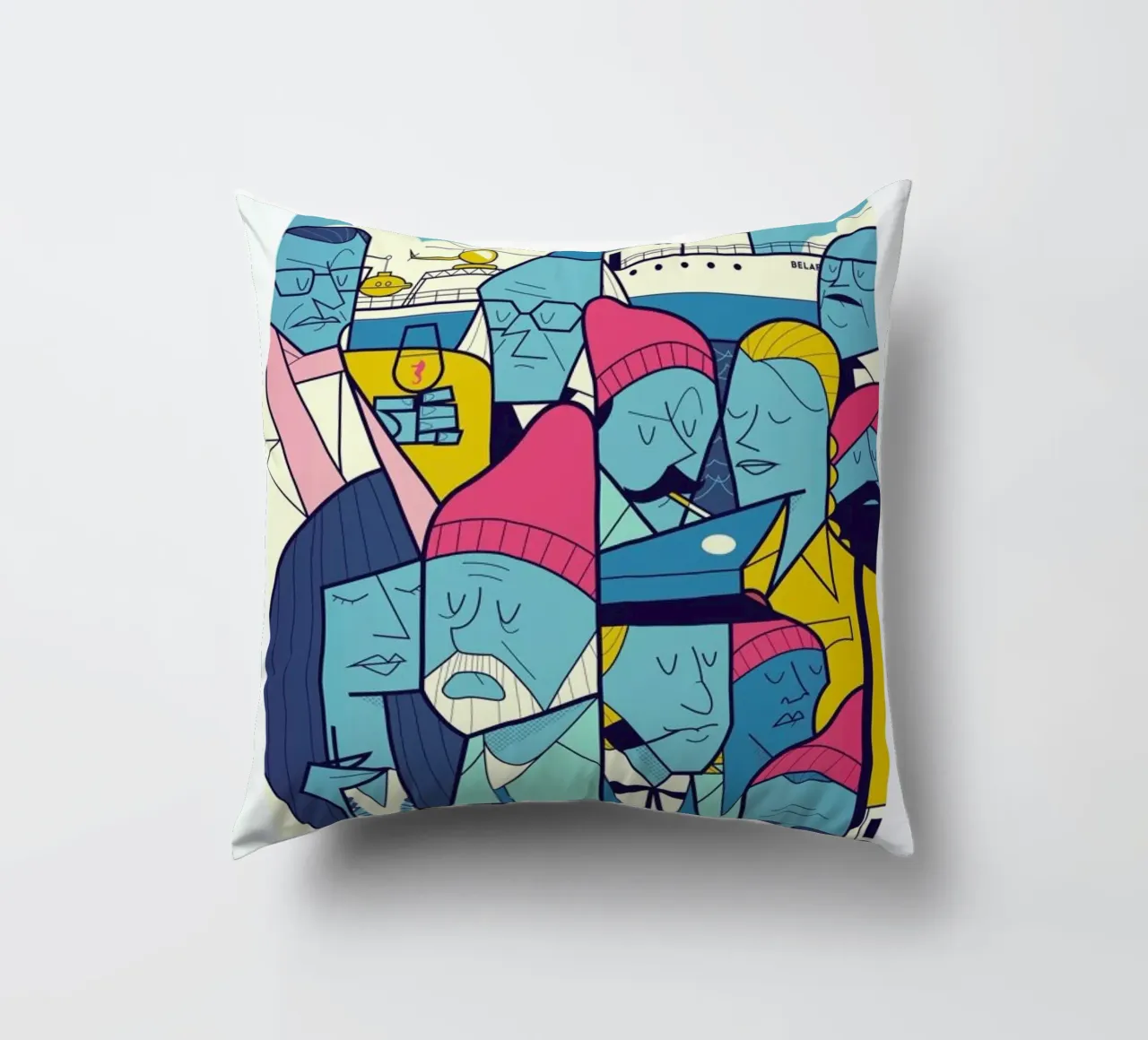 ZISSOU cuscino da Ale Giorgini