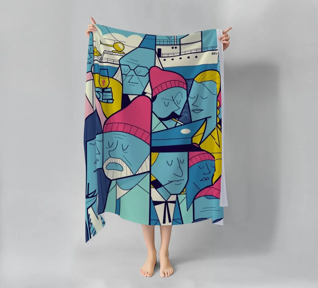 ZISSOU telo mare da Ale Giorgini