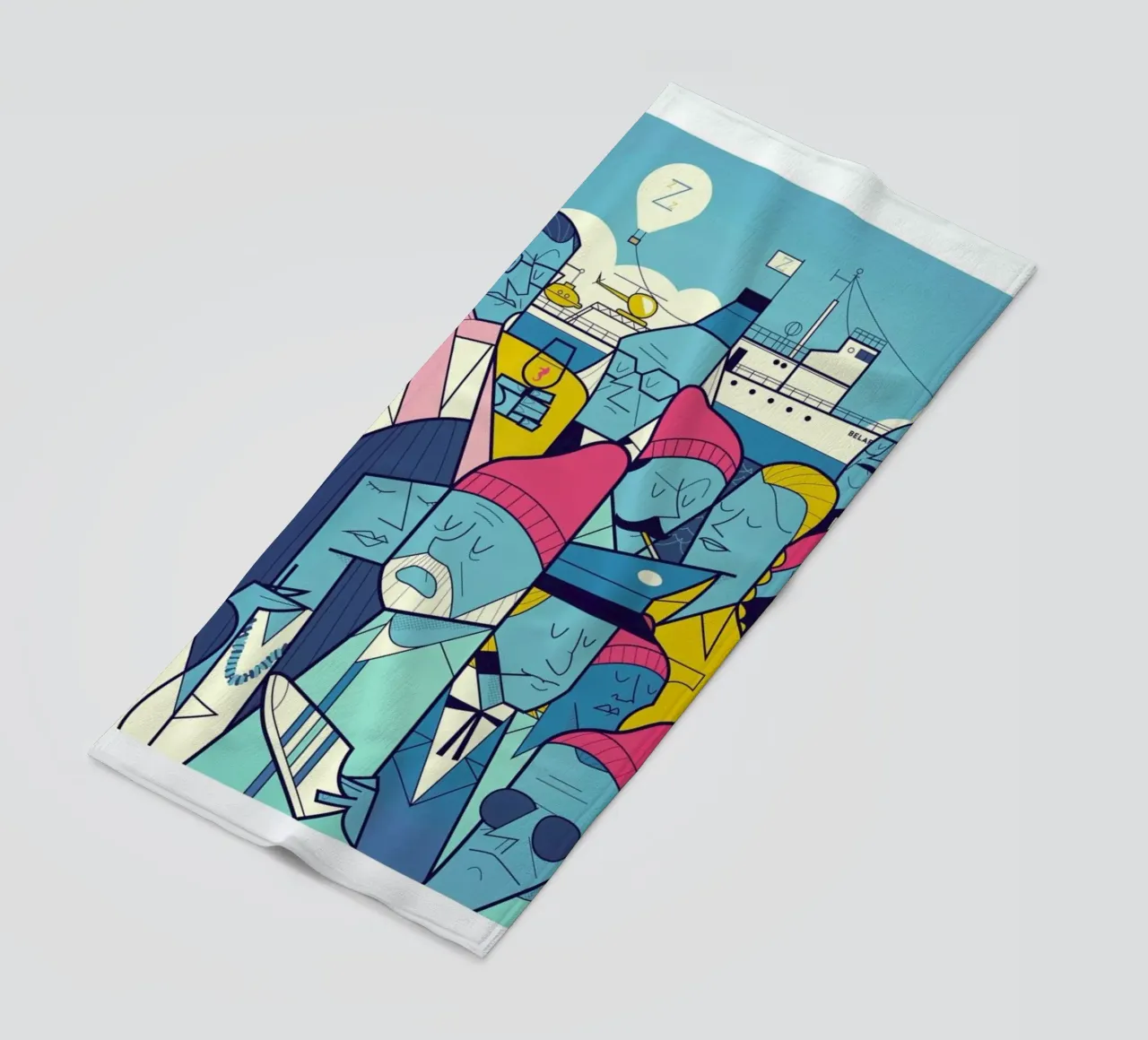 ZISSOU telo mare da Ale Giorgini