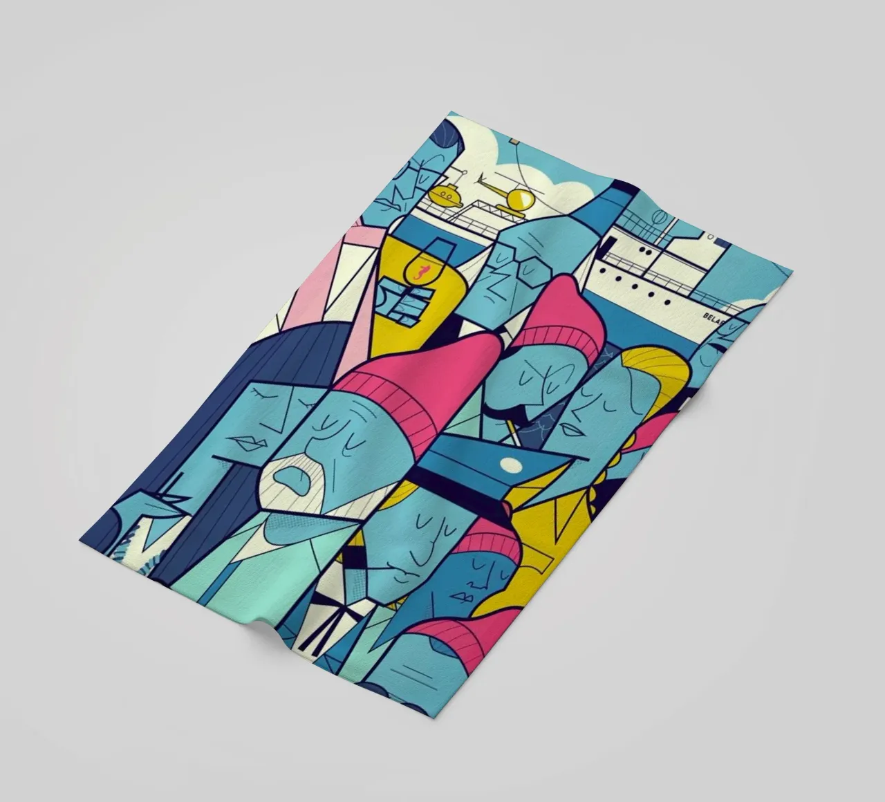 ZISSOU telo mare da Ale Giorgini