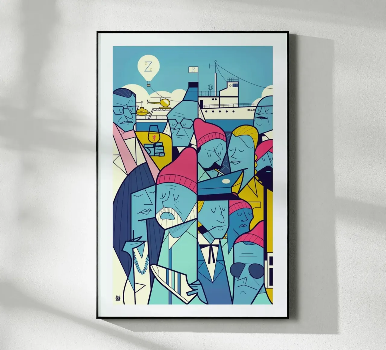 ZISSOU plexiglass da Ale Giorgini