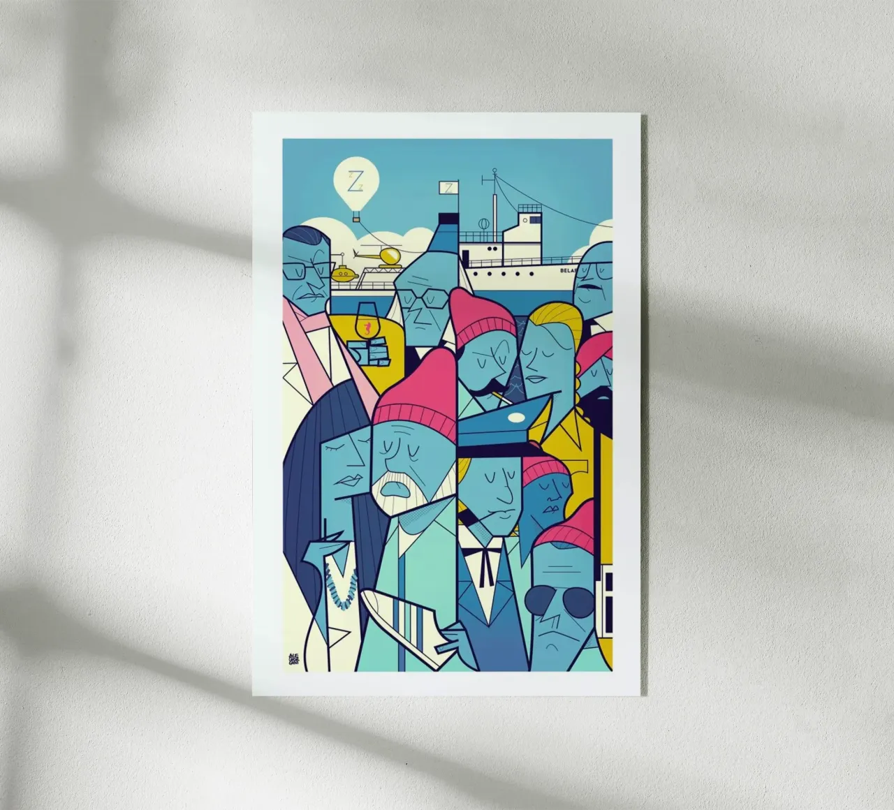 ZISSOU acrylic glass by Ale Giorgini