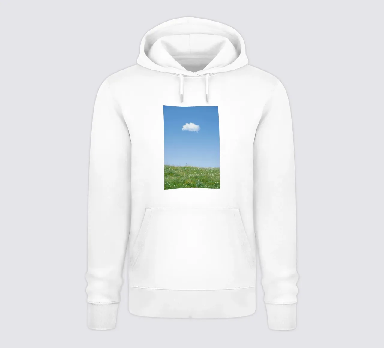nuvola singola felpa con cappuccio da Earthly Visions