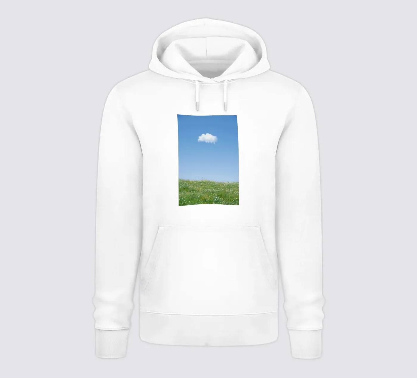 cloud single cloud hoodie van Earthly Visions