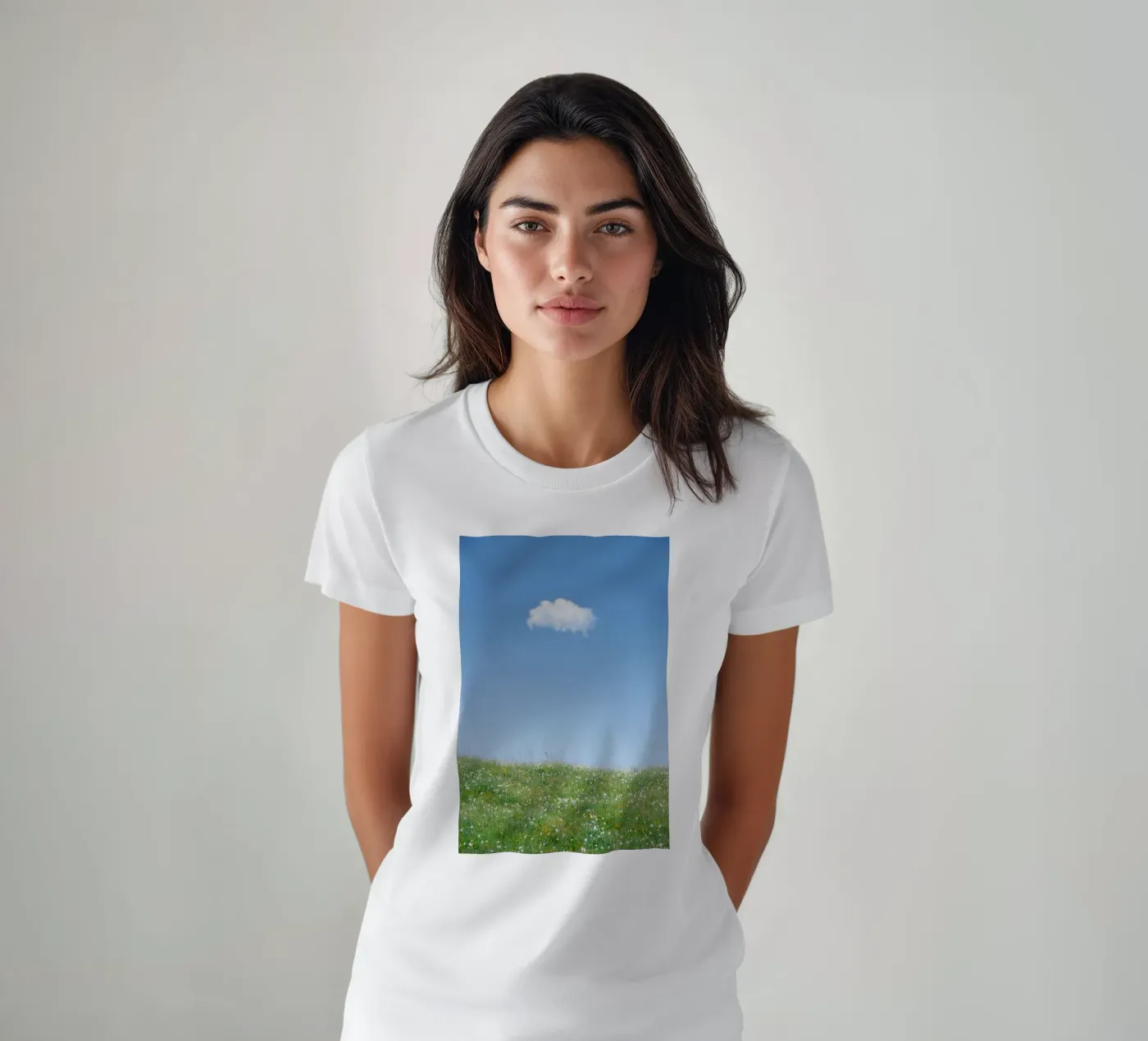 cloud single cloud t-shirt da Earthly Visions