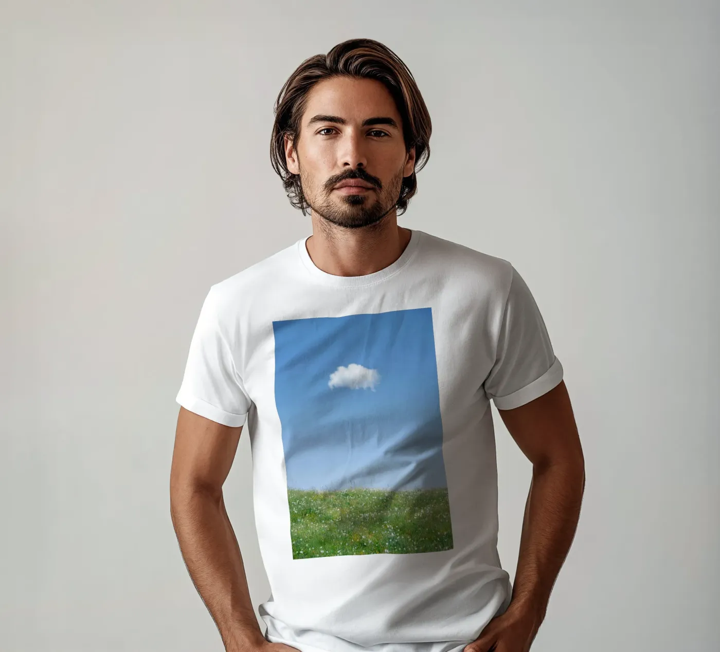 cloud single cloud t-shirt da Earthly Visions