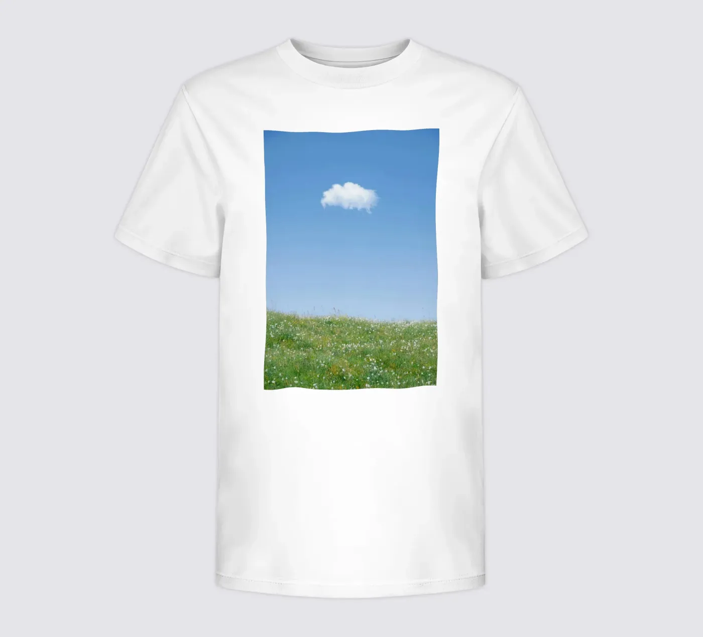 cloud single cloud t-shirt bambini da Earthly Visions