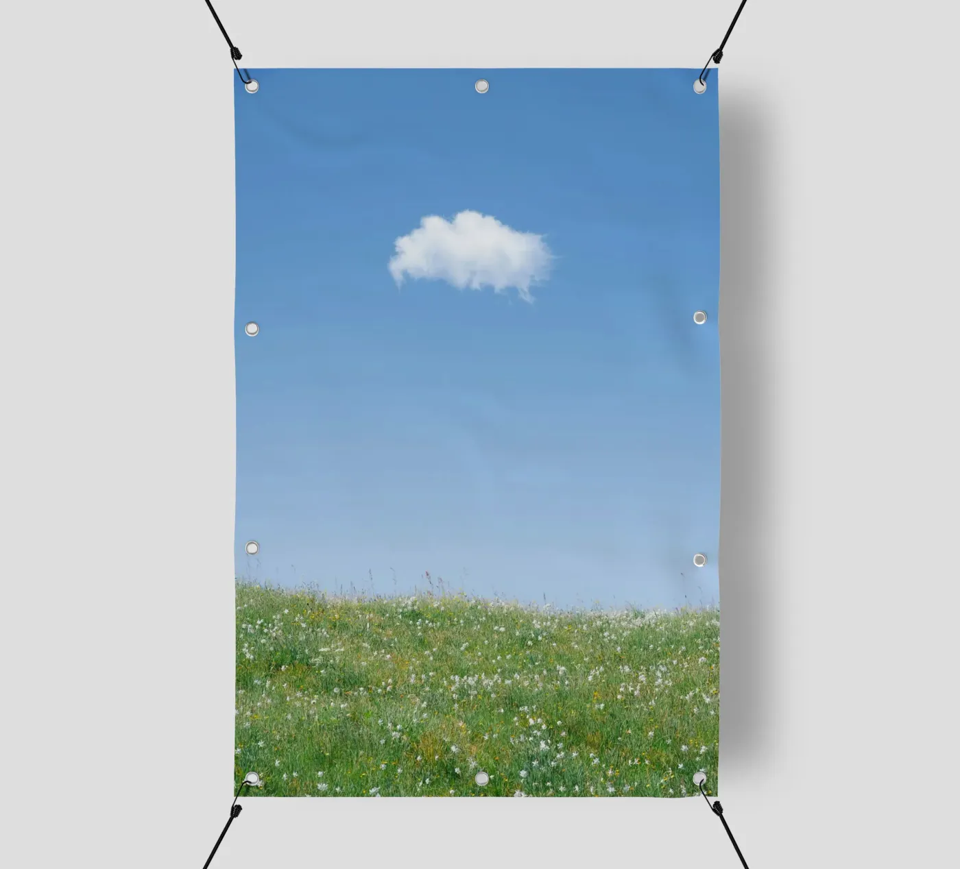 Wolke einzelne Wolke PVC Plane von Earthly Visions