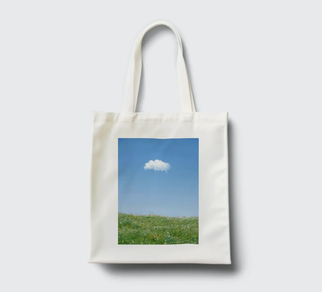 cloud single cloud tote bag by Earthly Visions