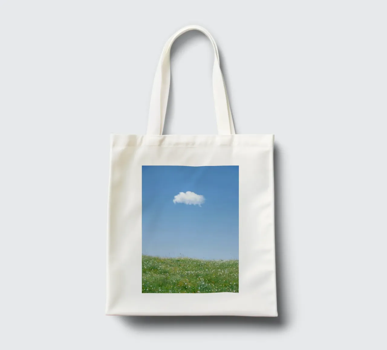 cloud single cloud tote bag by Earthly Visions