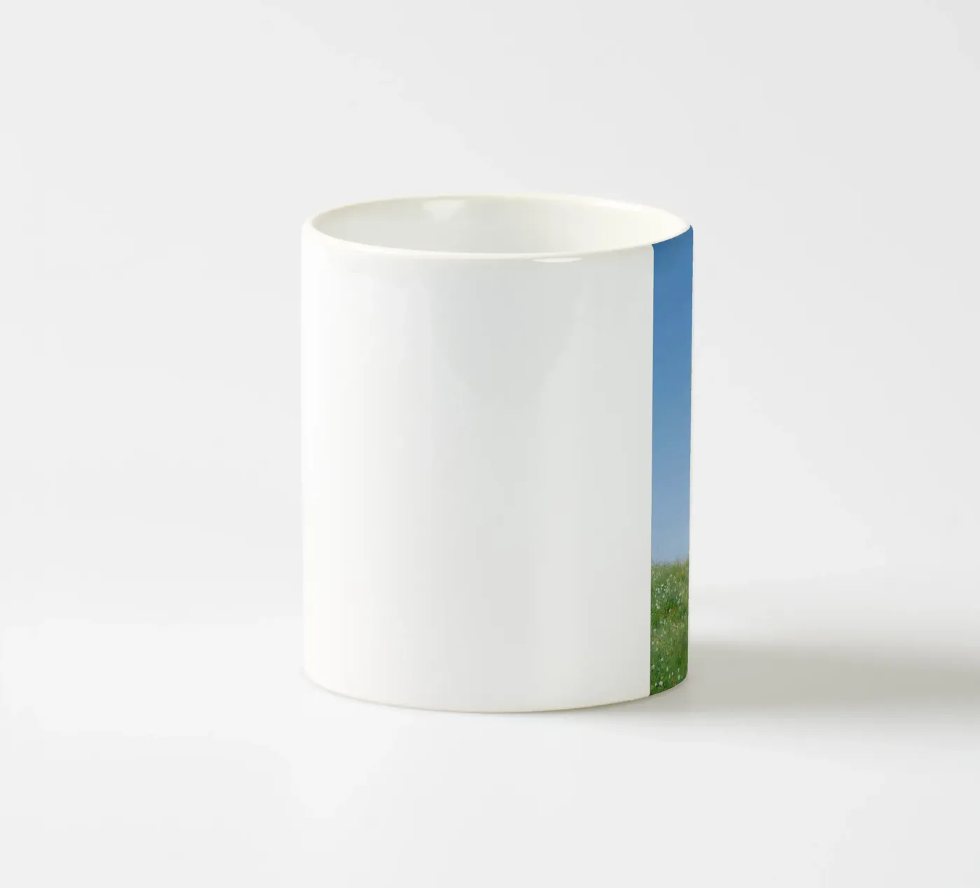cloud single cloud ceramic mug by Earthly Visions
