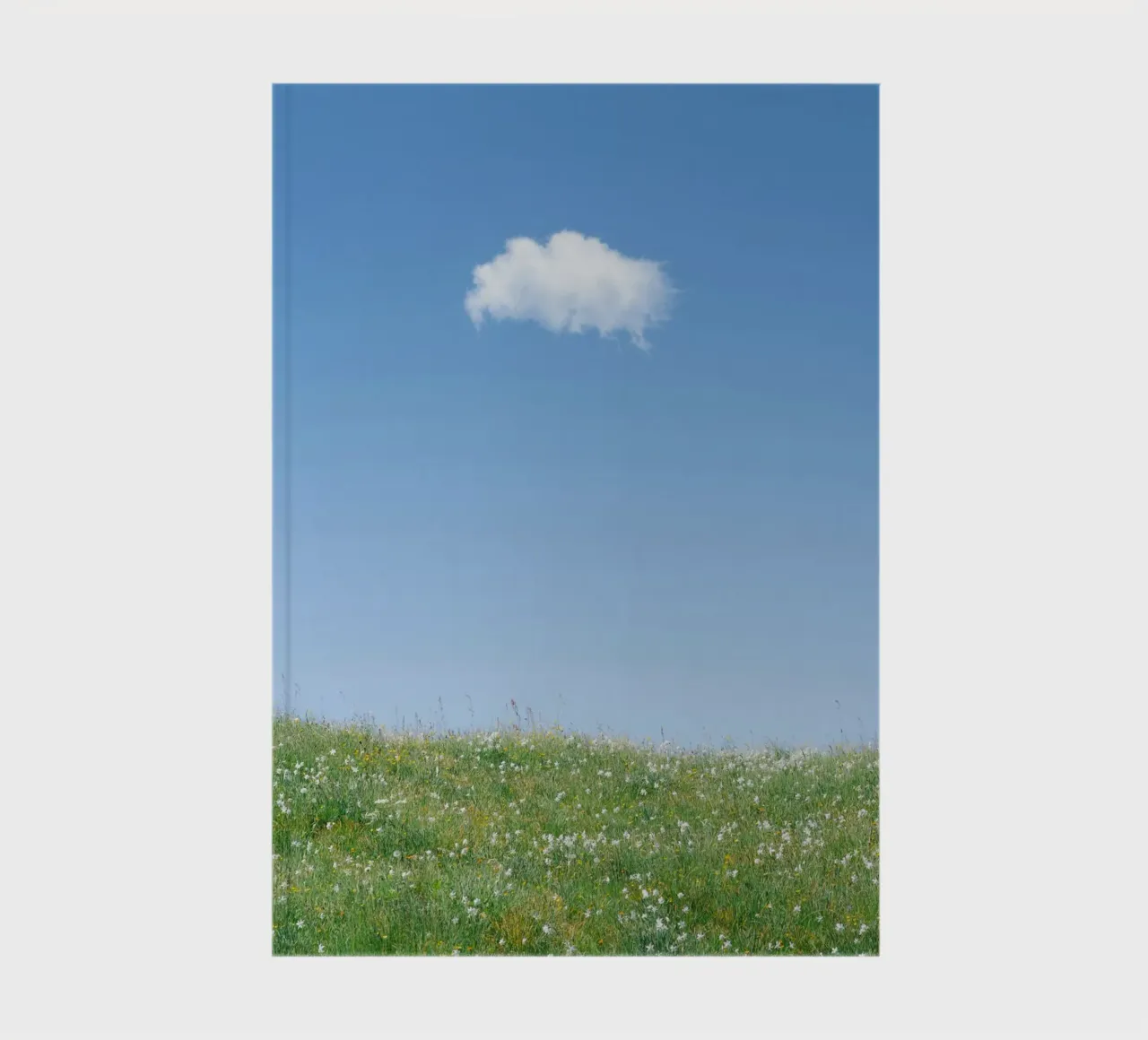 cloud single cloud notebook by Earthly Visions