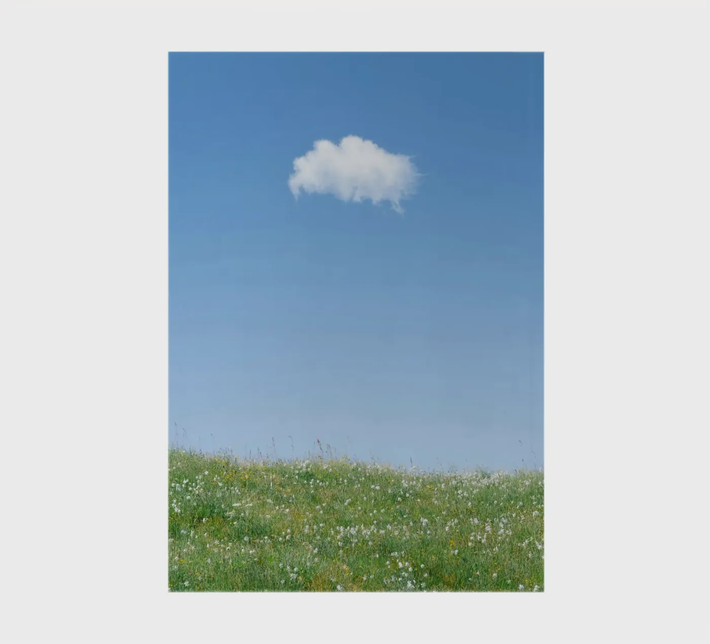 cloud single cloud notebook by Earthly Visions