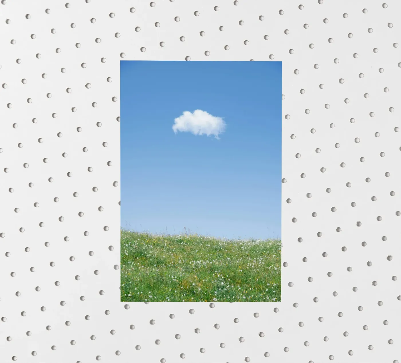 cloud single cloud sticker van Earthly Visions