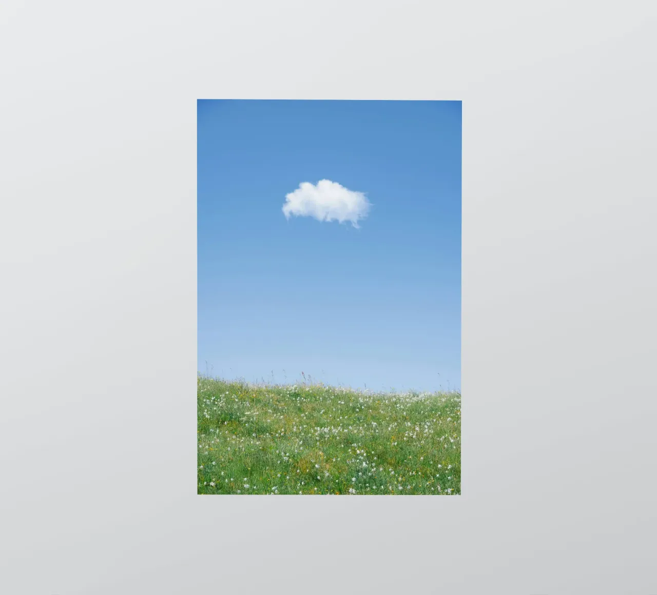 cloud single cloud sticker by Earthly Visions