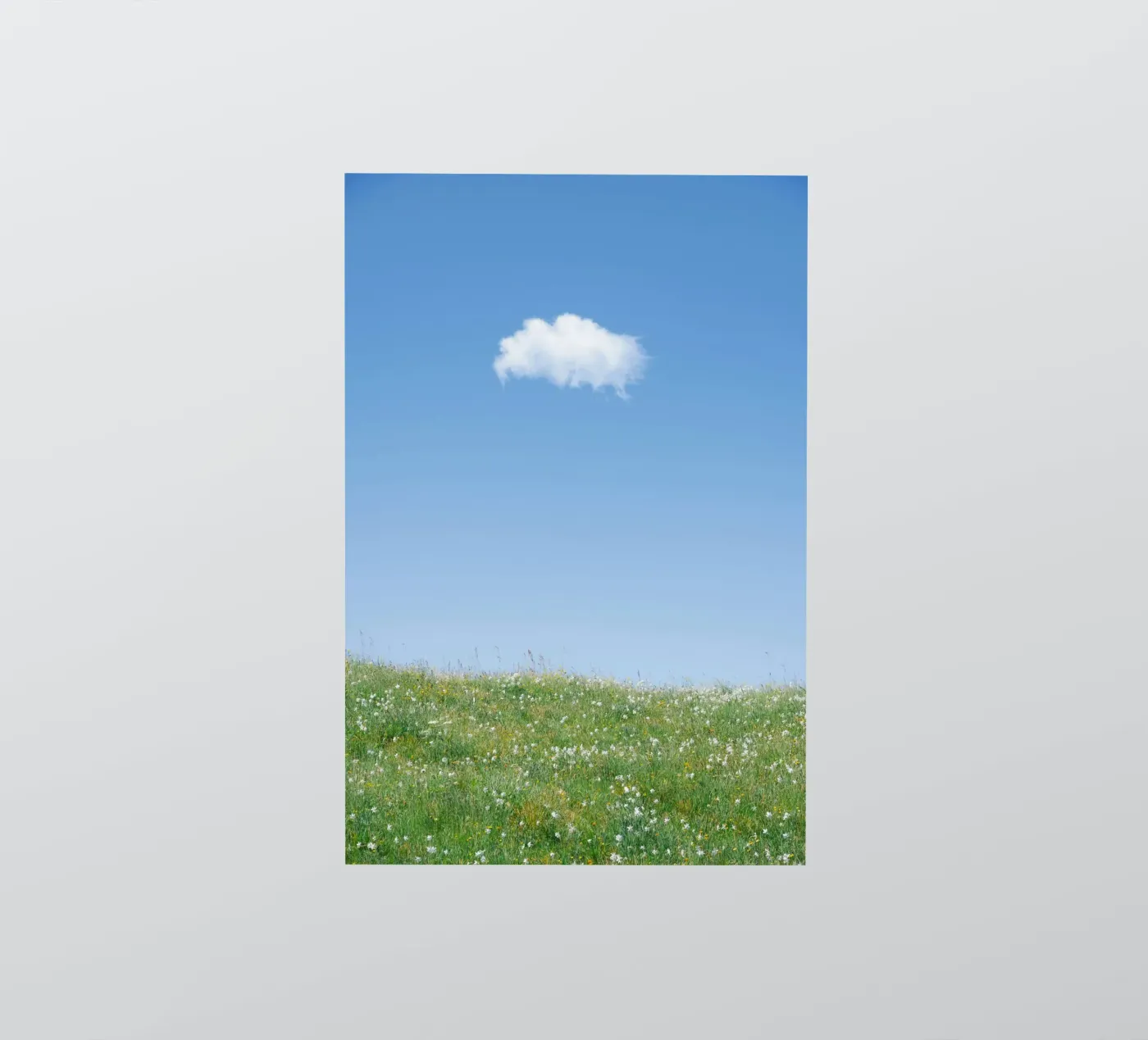 cloud single cloud sticker van Earthly Visions
