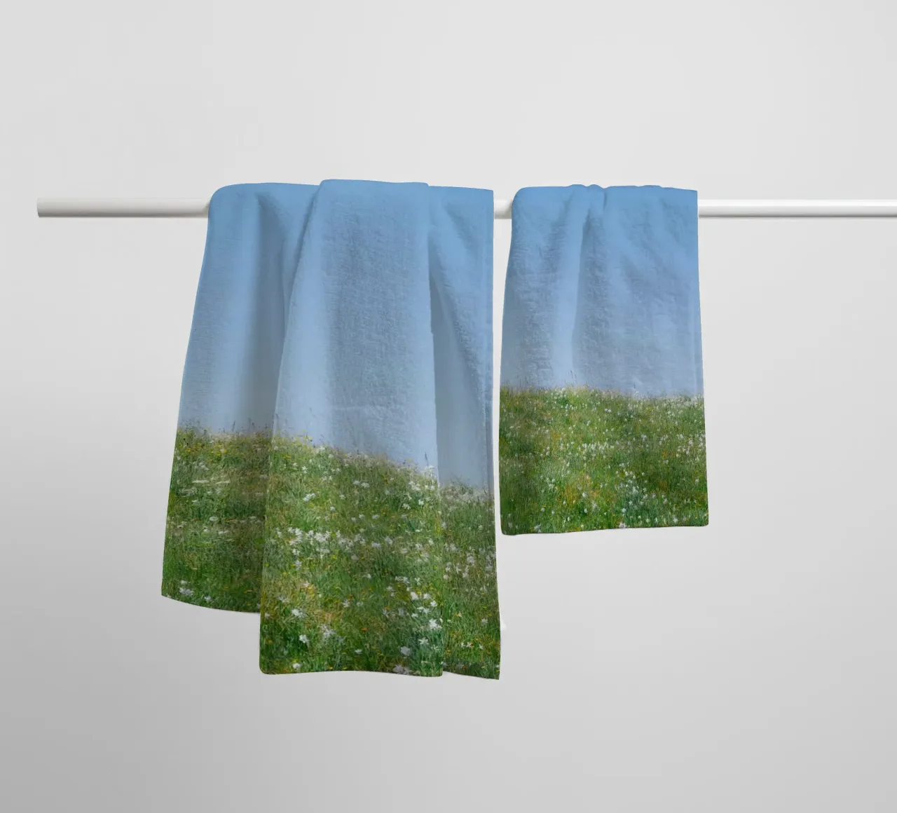 cloud single cloud towel by Earthly Visions