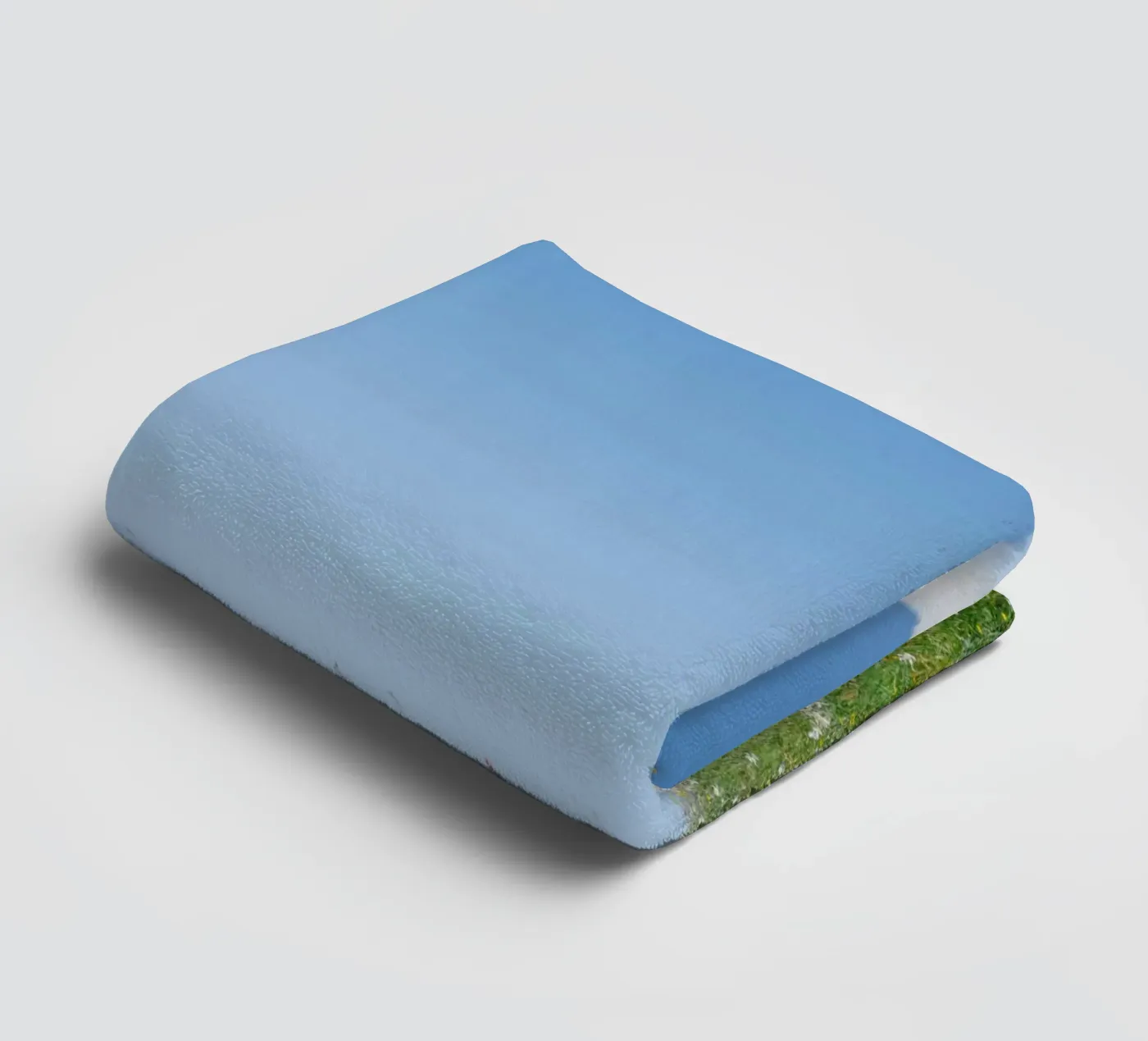 cloud single cloud badhanddoek van Earthly Visions