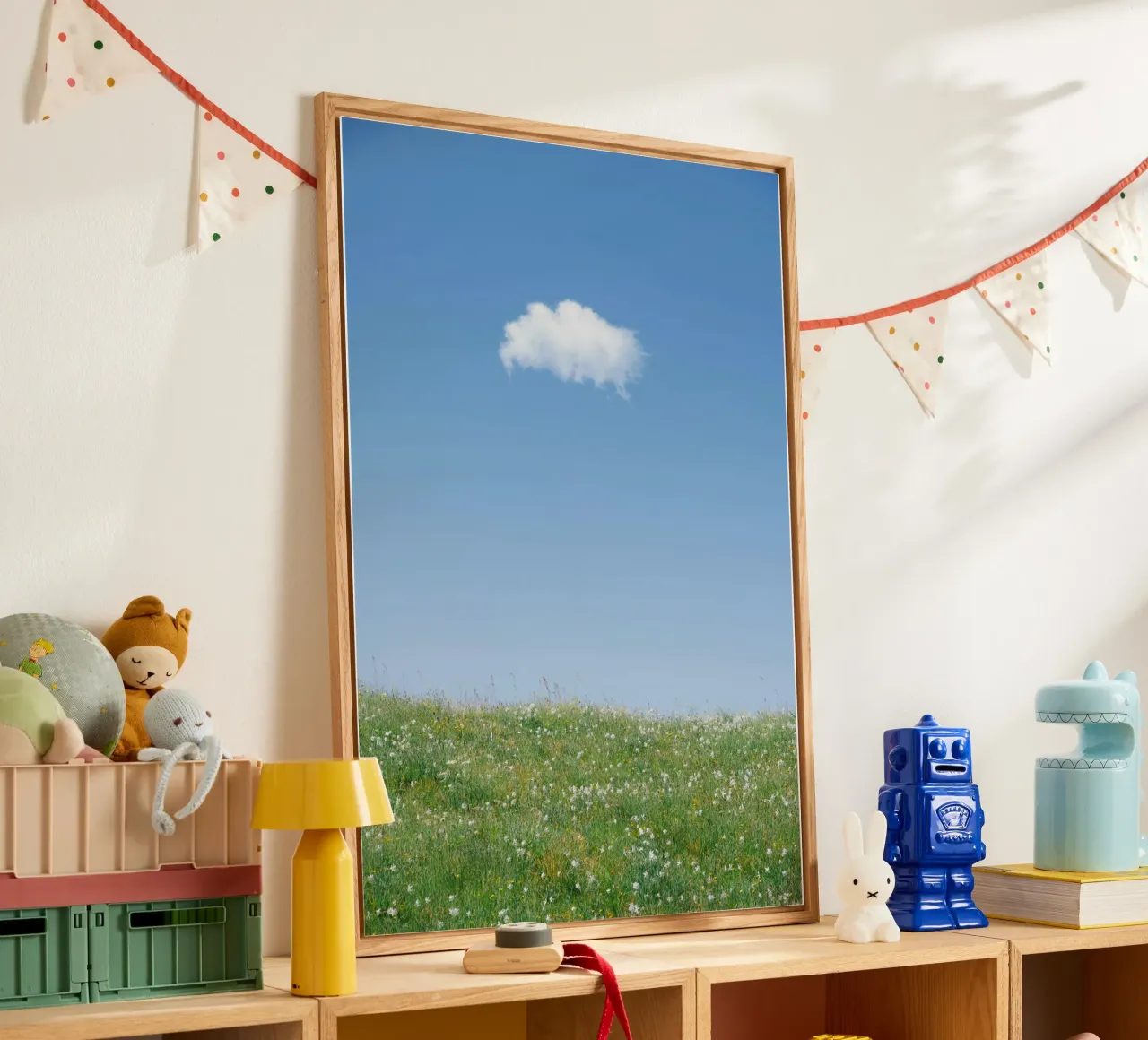 cloud enkele cloud acryl van Earthly Visions