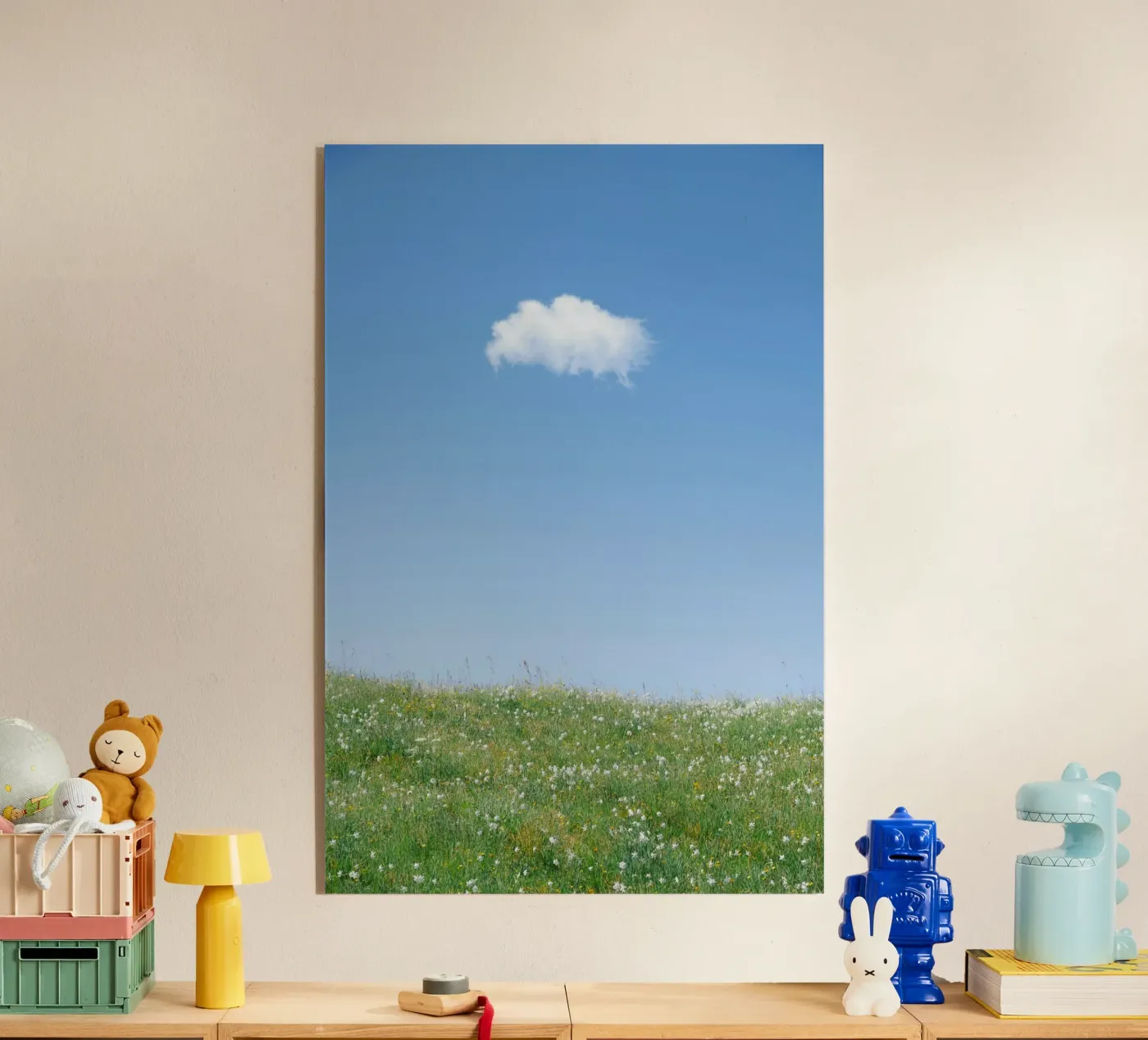 cloud single cloud Acryl-Glas von Earthly Visions