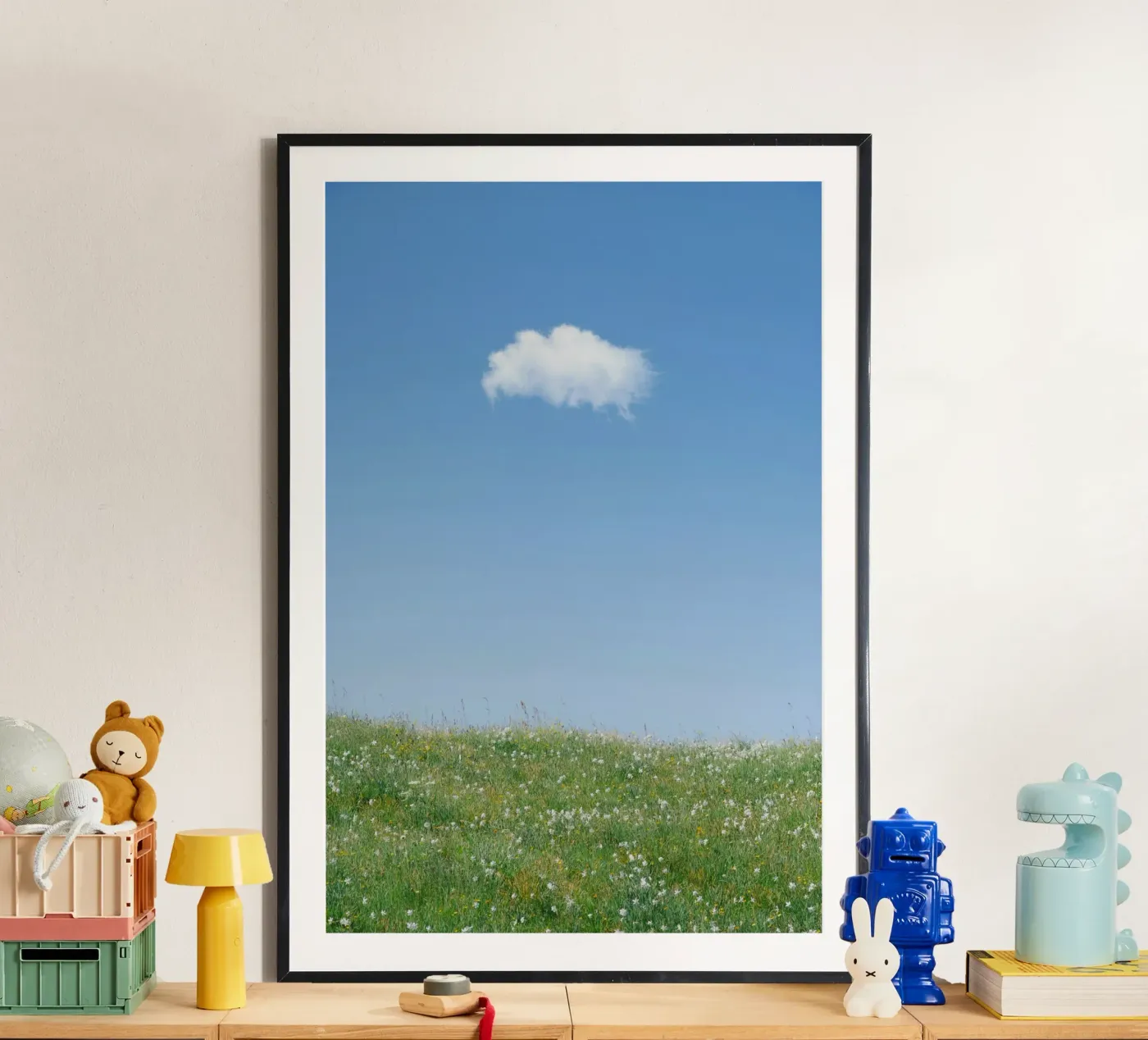 Wolke einzelne Wolke Poster von Earthly Visions