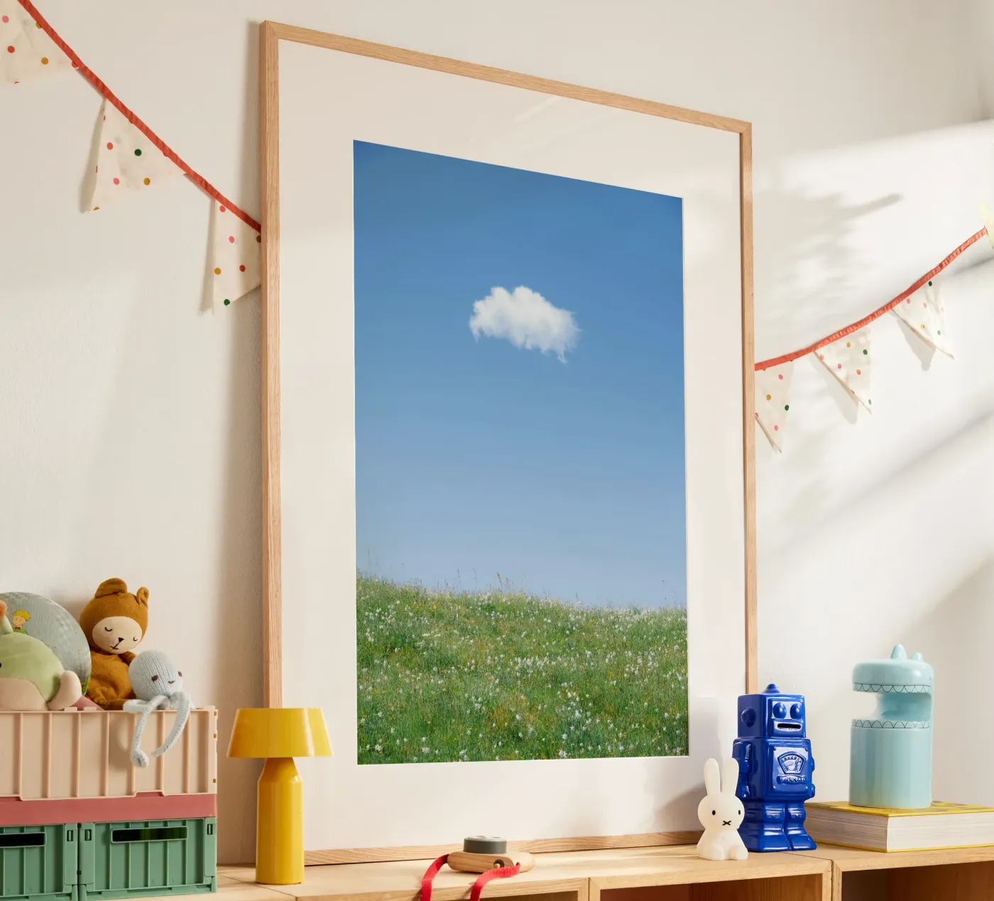 Wolke einzelne Wolke Poster von Earthly Visions