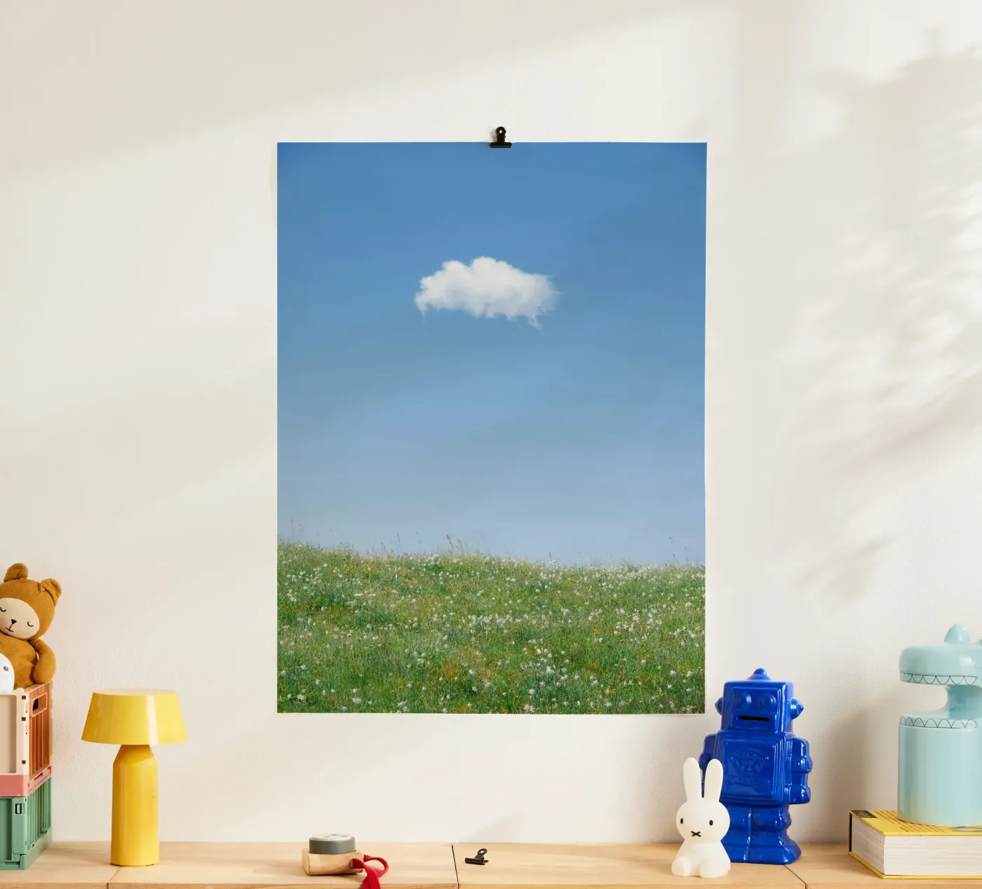 Wolke einzelne Wolke Poster von Earthly Visions
