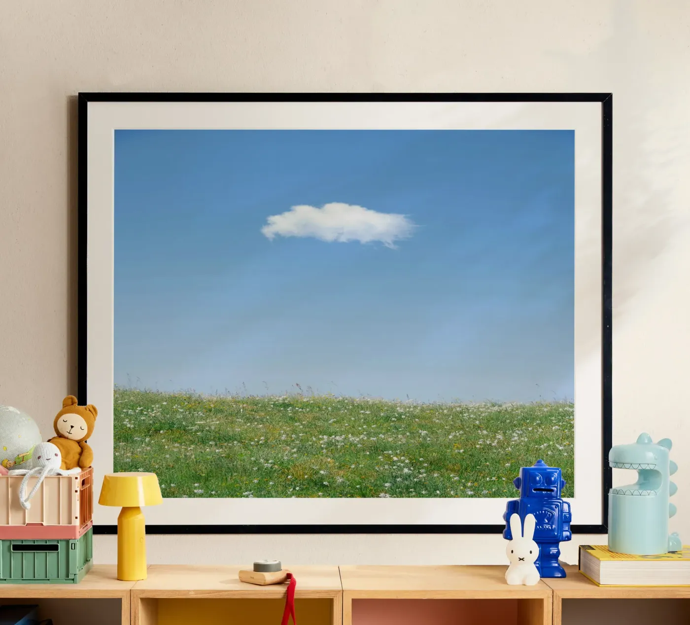 Wolke einzelne Wolke Poster von Earthly Visions