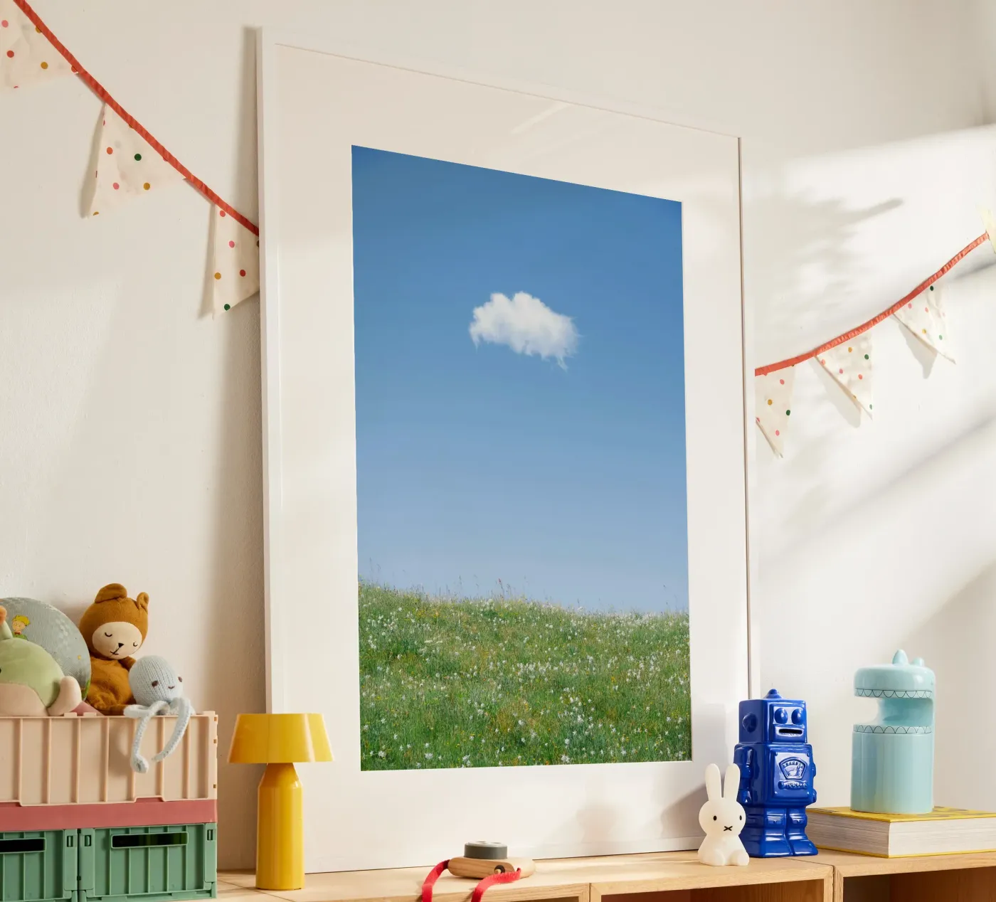 Wolke einzelne Wolke Poster von Earthly Visions
