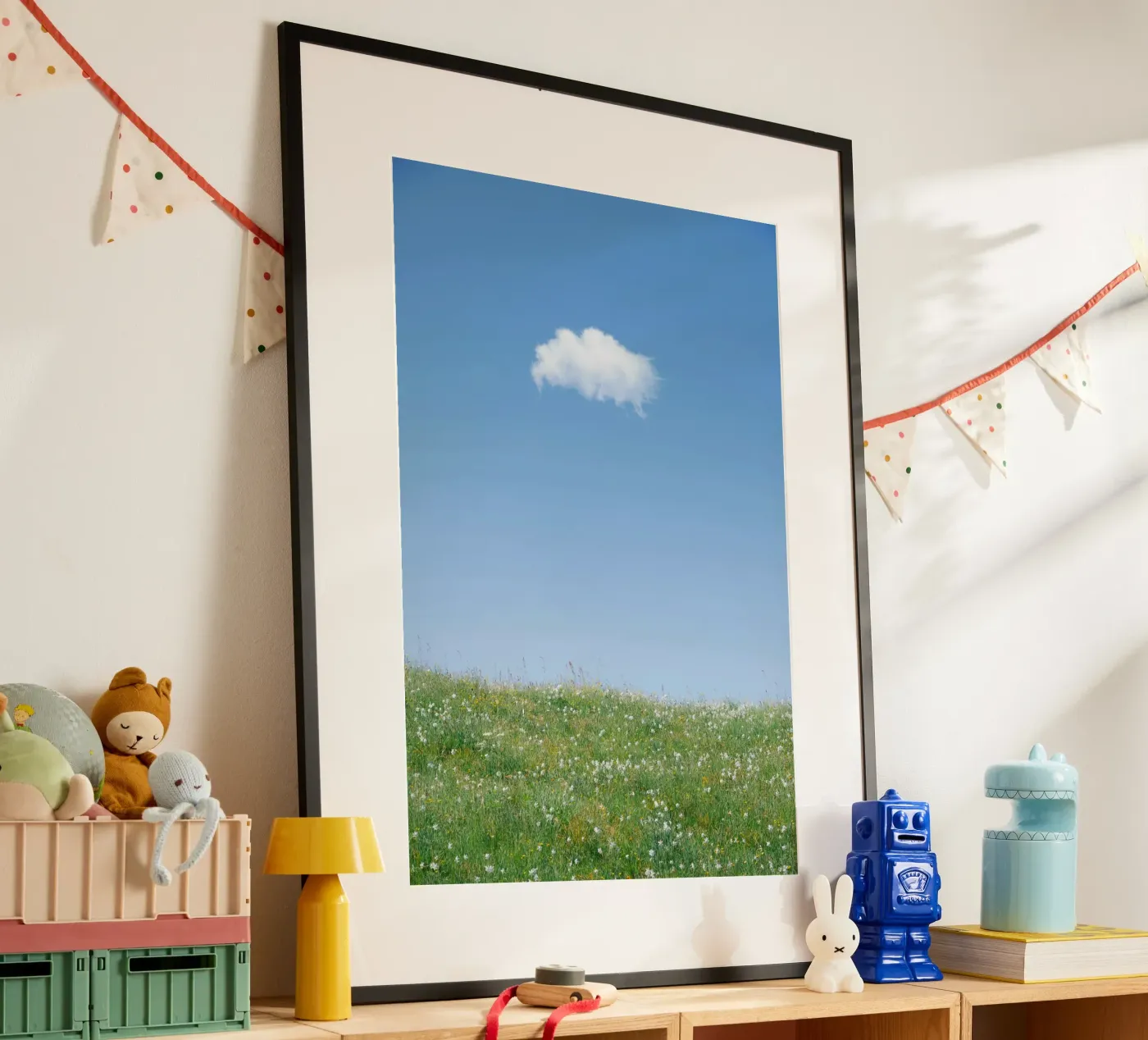 Wolke einzelne Wolke Poster von Earthly Visions