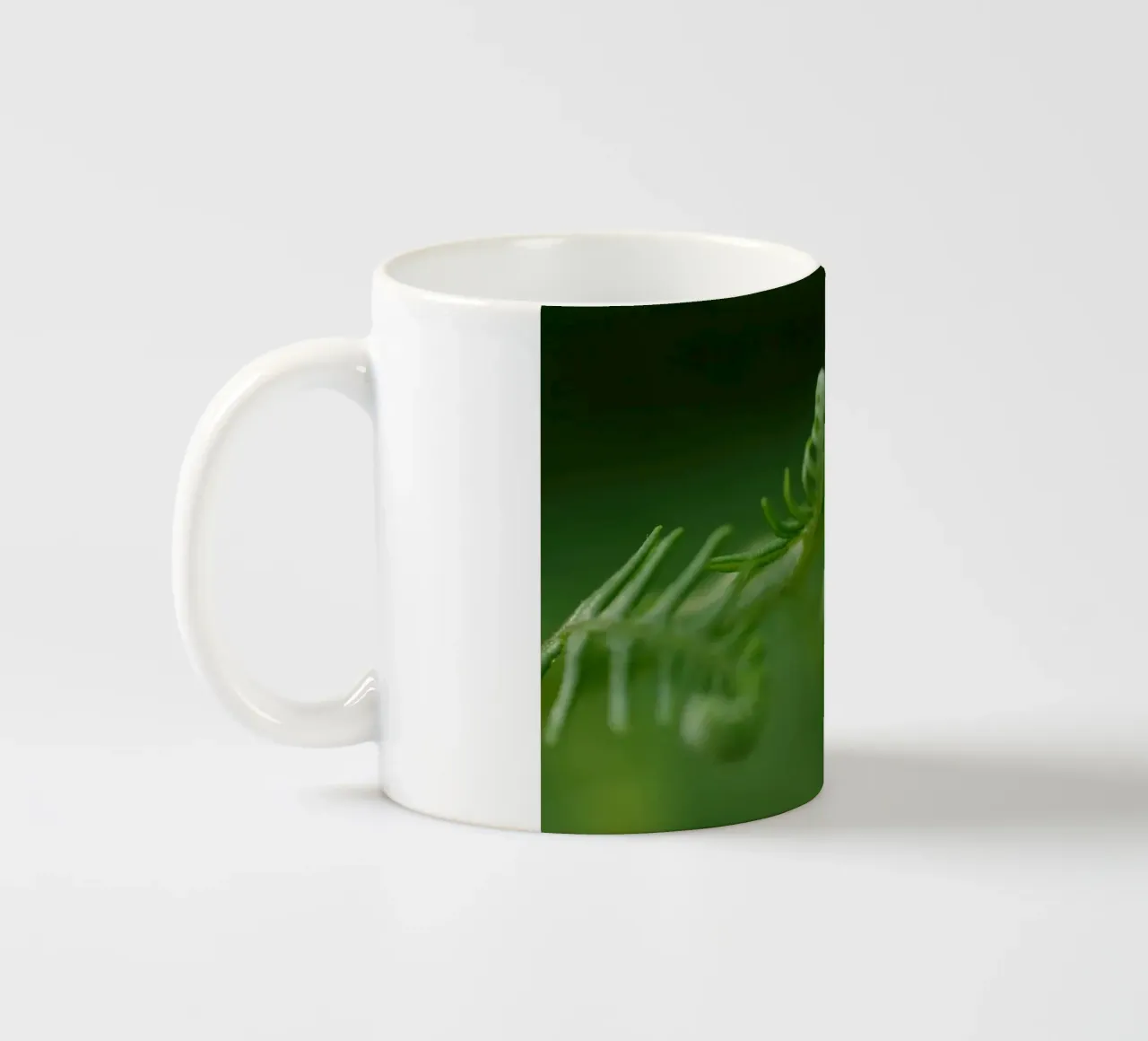 spirali di felce tazza in ceramica da Earthly Visions