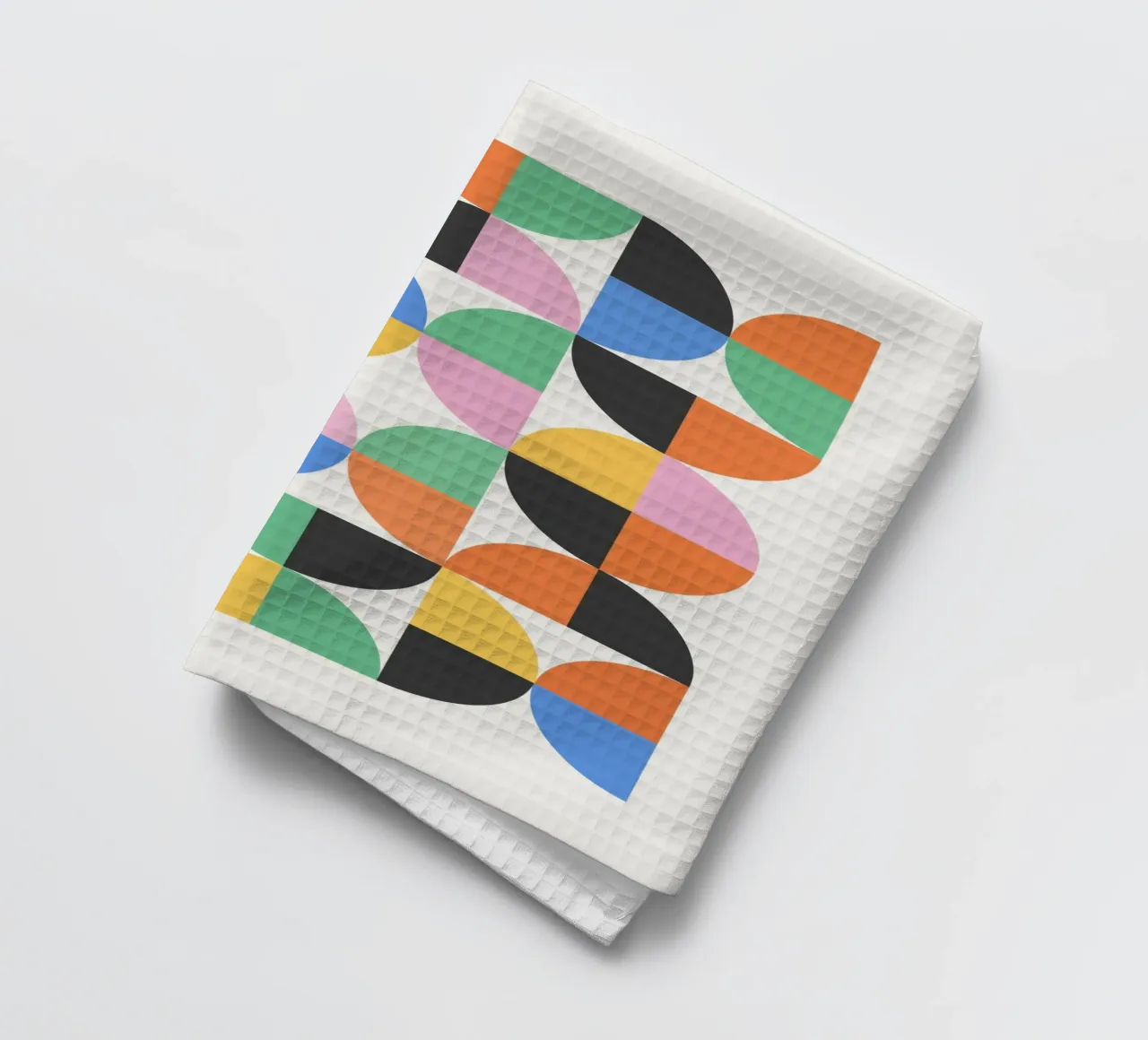Exposition Bauhaus Circles Style 3 torchon de Paigaam Studio