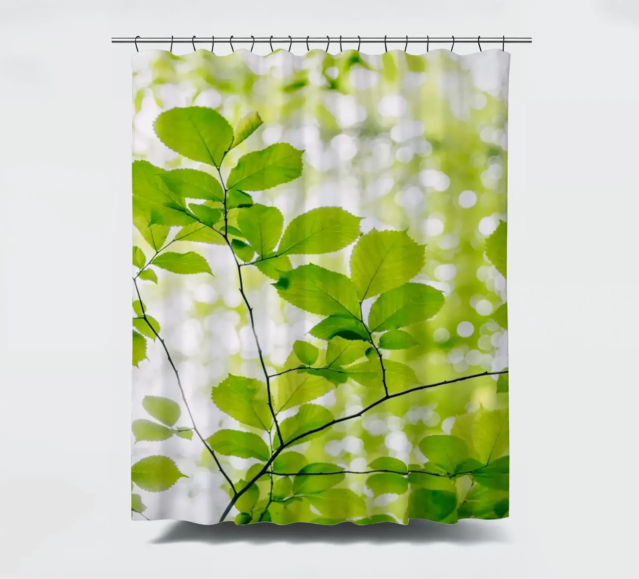 feuilles vertes rideau de douche de Earthly Visions