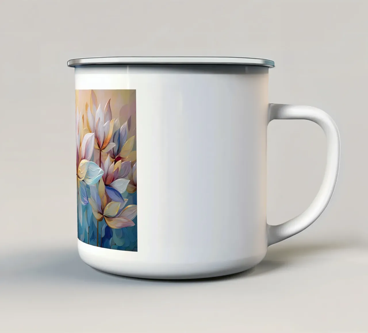 Arte da parete di Imagine tazza in smalto da Imagine