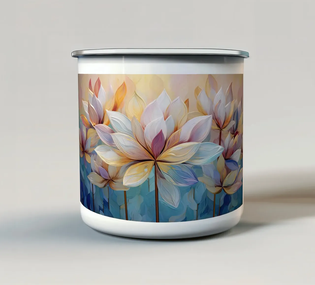 Arte da parete di Imagine tazza in smalto da Imagine