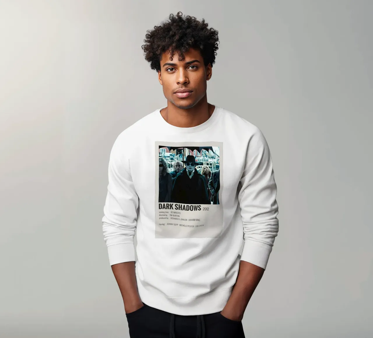 DARK SHADOWS 2012 felpa da MVFminimalist