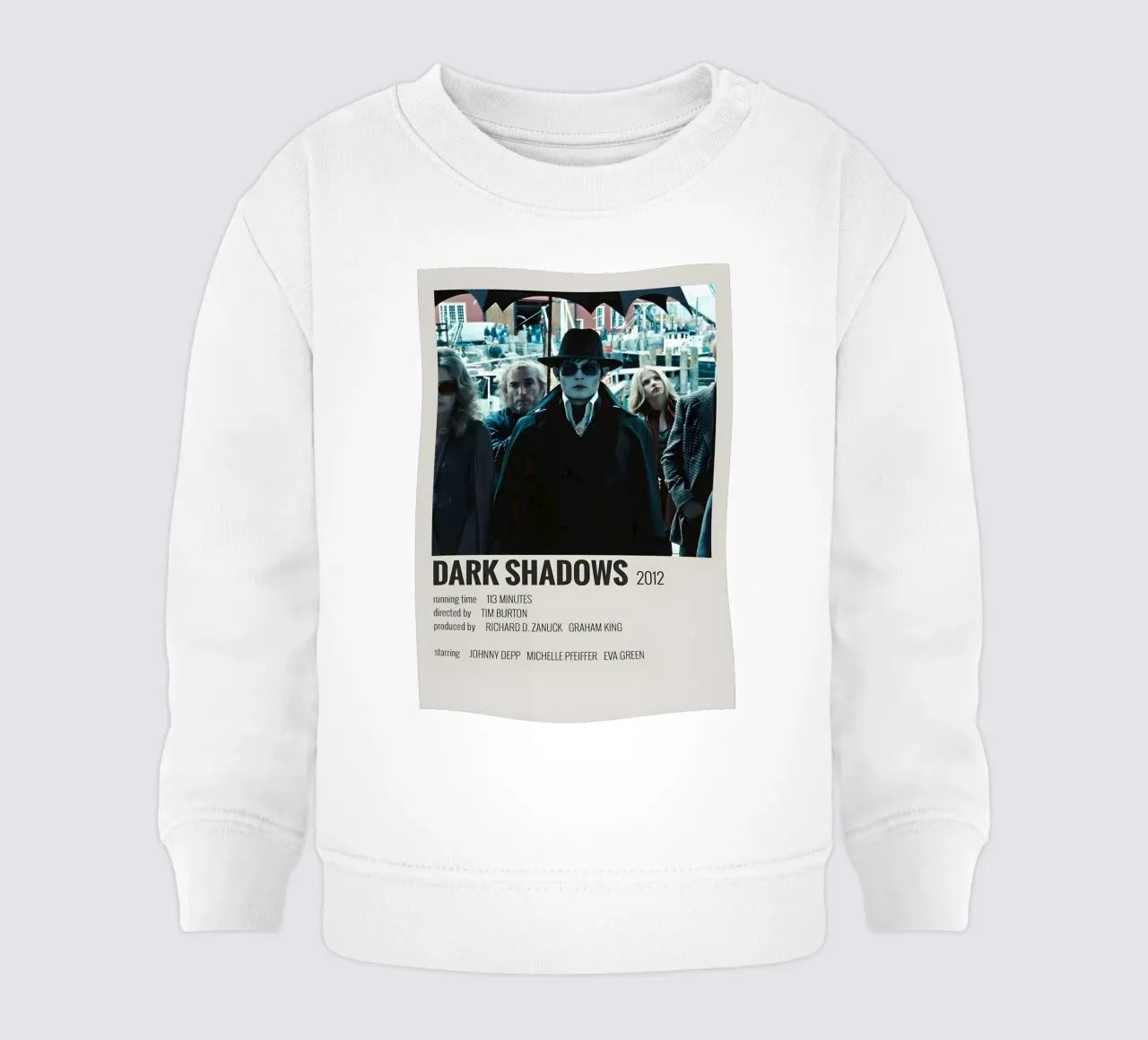 DARK SHADOWS 2012 Baby Sweatshirt von MVFminimalist